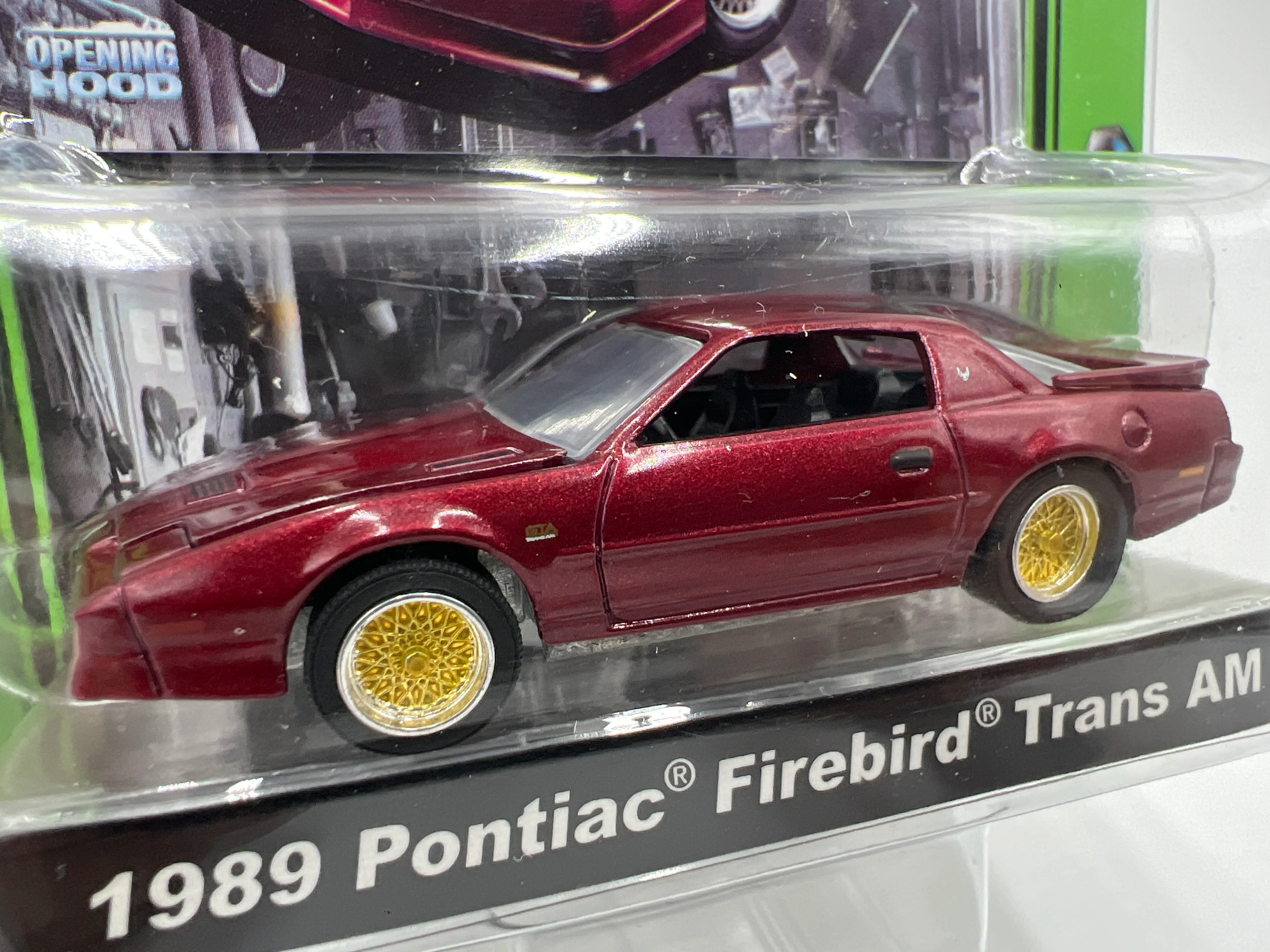Greenlight Muscle Car Garage Series 6 1989 Pontiac Firebird Trans Am Red - Image 3