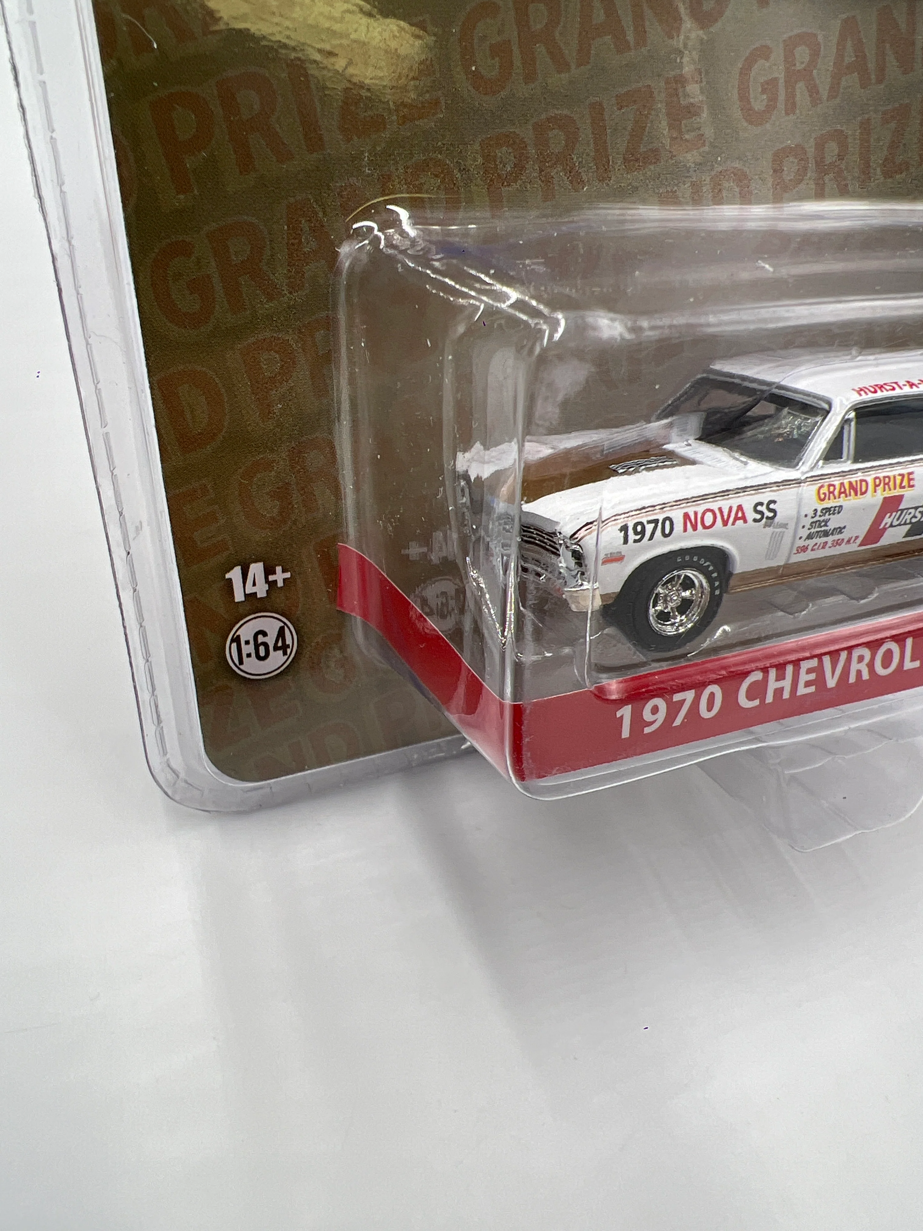 Greenlight Hobby Exclusive Hurst-A-Matic 1970 Chevrolet Nova SS White - Image 5