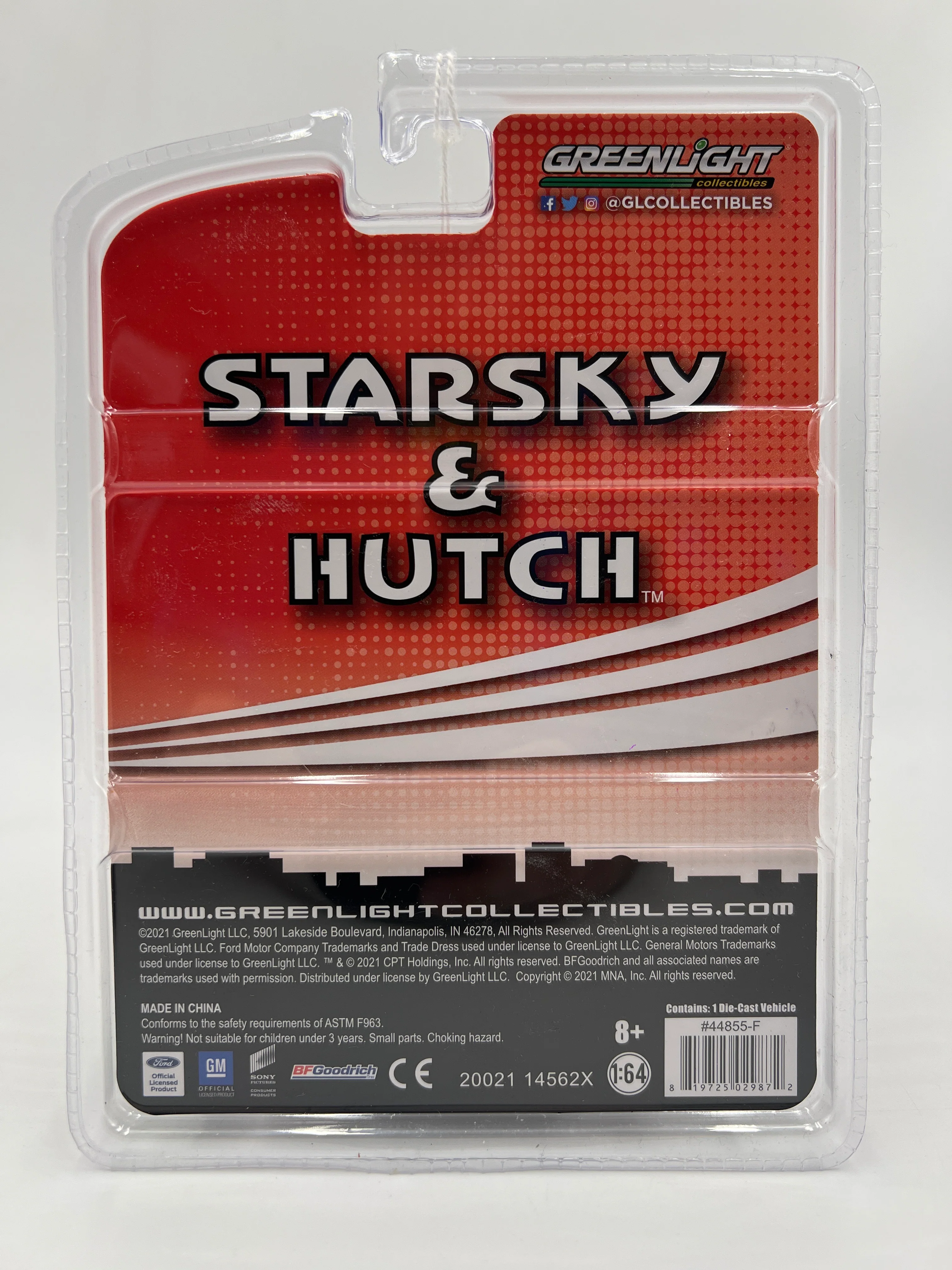 Greenlight Hollywood Starsky & Hutch CHASE 1976 Ford Gran Torino Red - Image 7