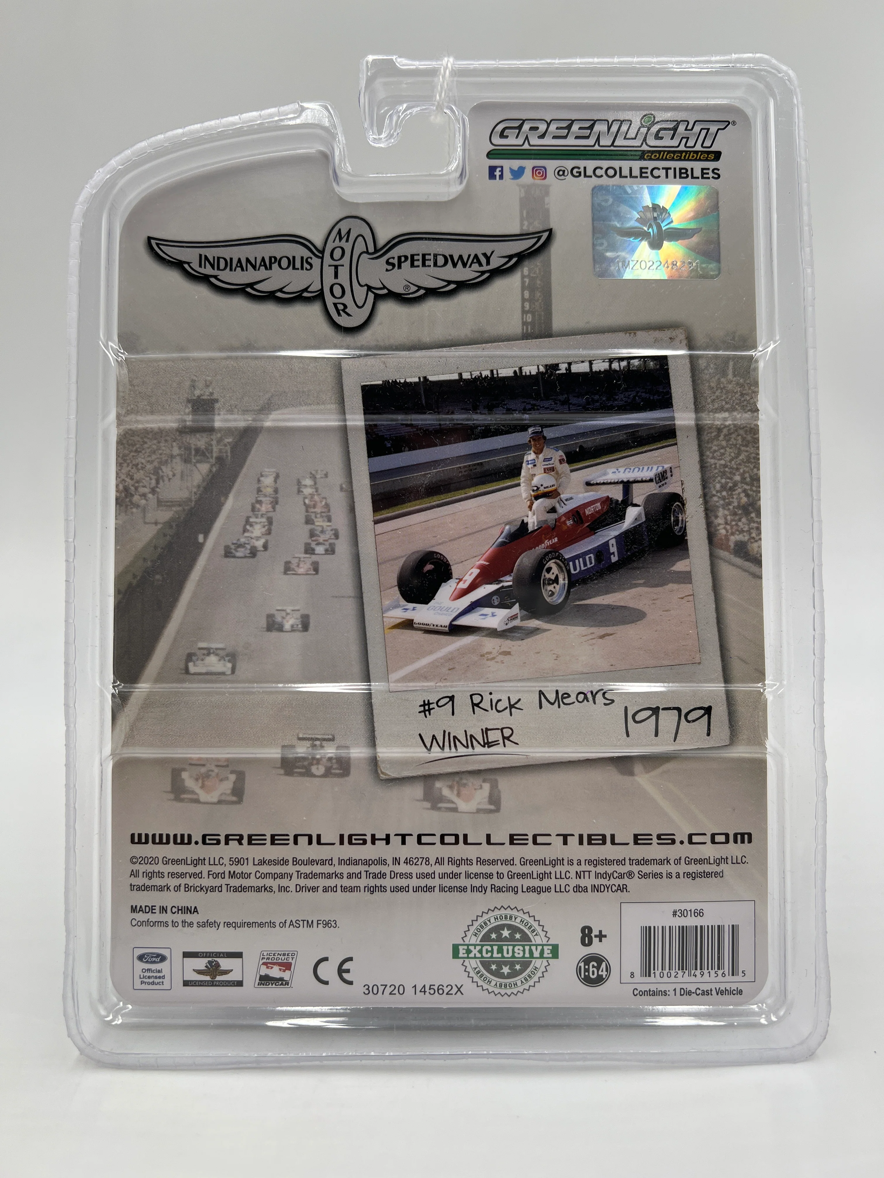 Greenlight Hobby Exclusive Indianapolis Motor Speedway CHASE 1979 Ford Mustang Pace Car - Image 6
