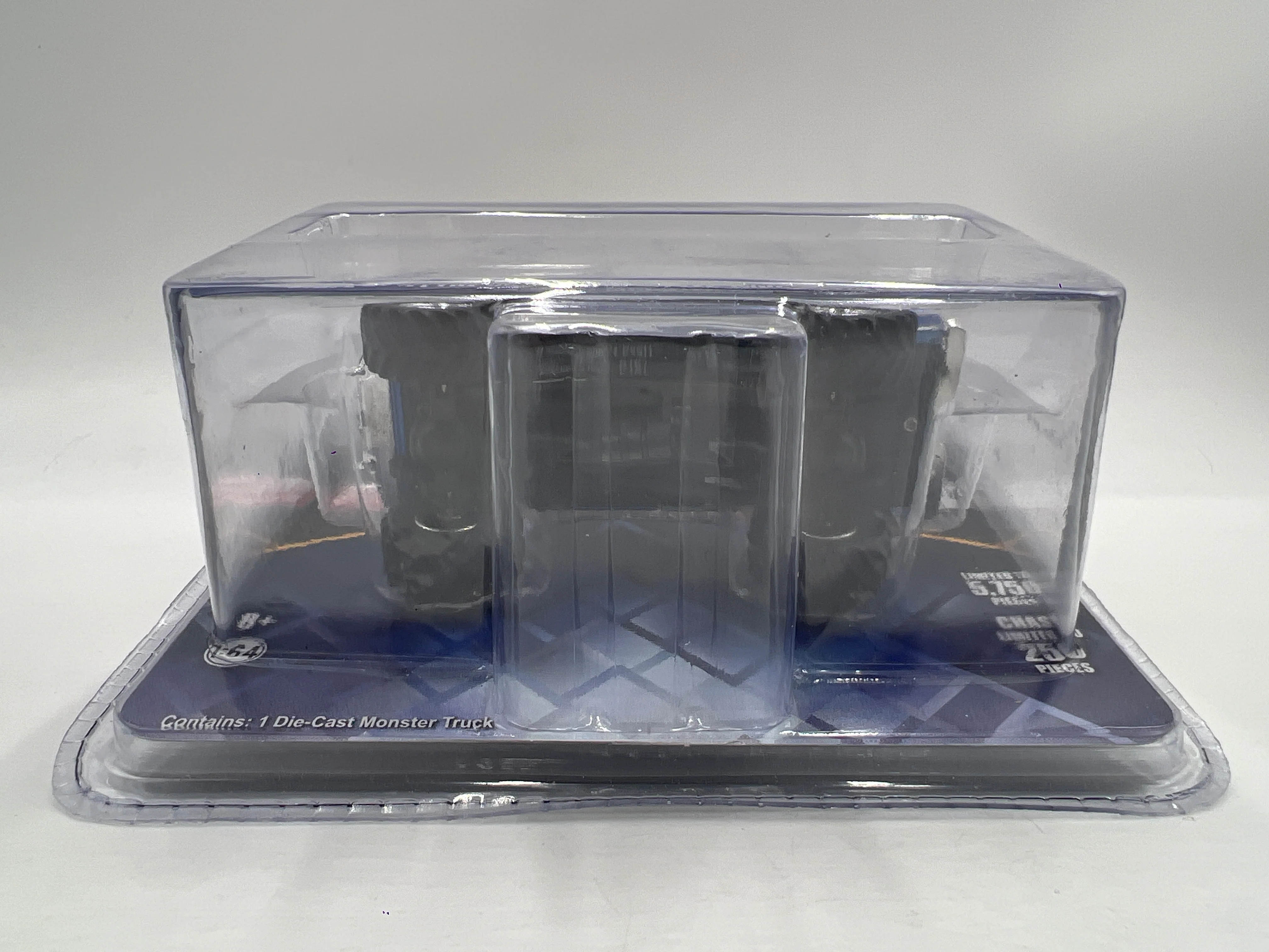 Greenlight MiJo Exclusives Chrome Edition Bigfoot #1 The Original Monster Truck 1974 Ford F-250 Blue - Image 5