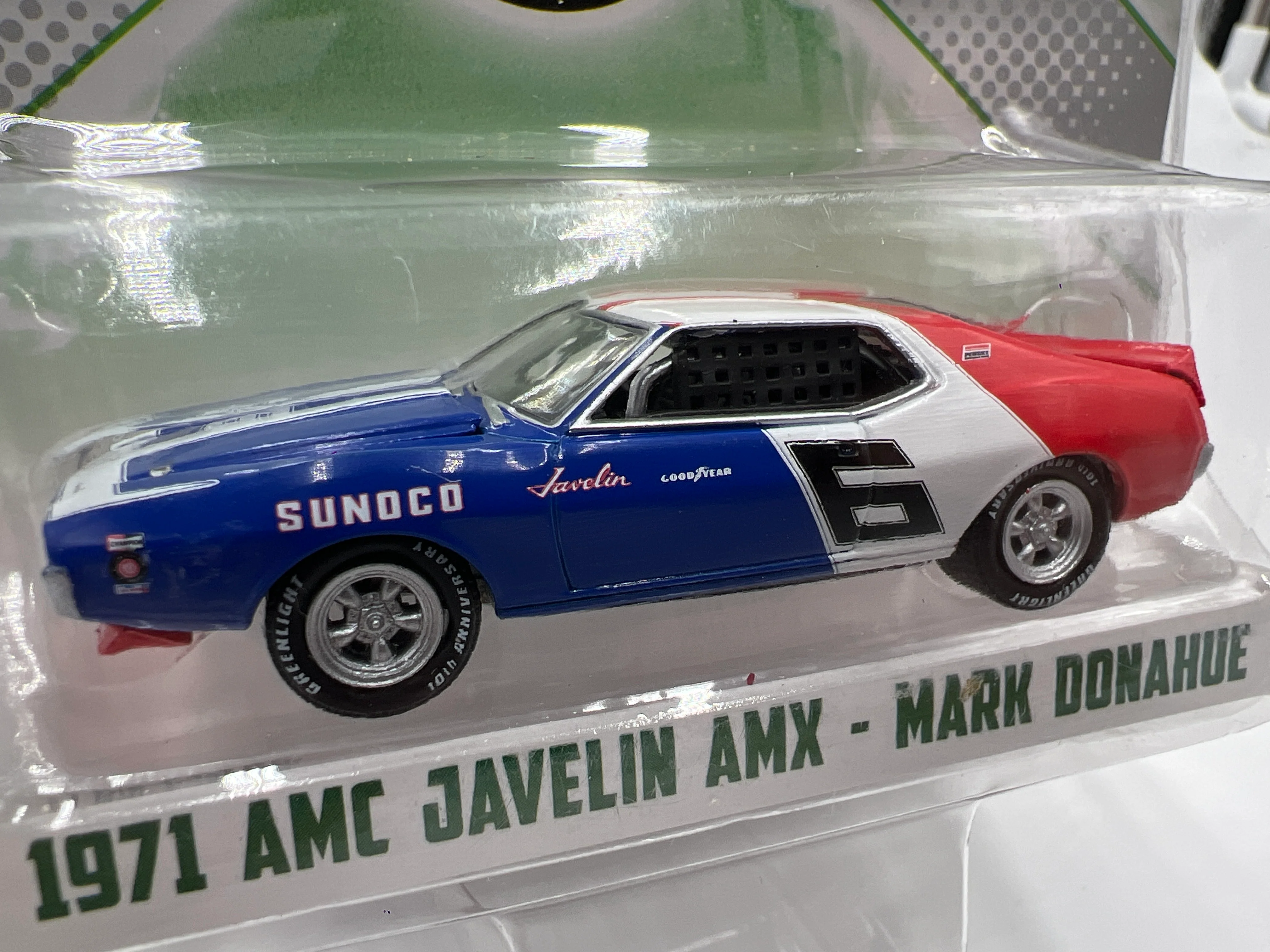 Greenlight 10th Anniversary 1971 AMC Javelin AMX Mark Donahue #6 - Image 3