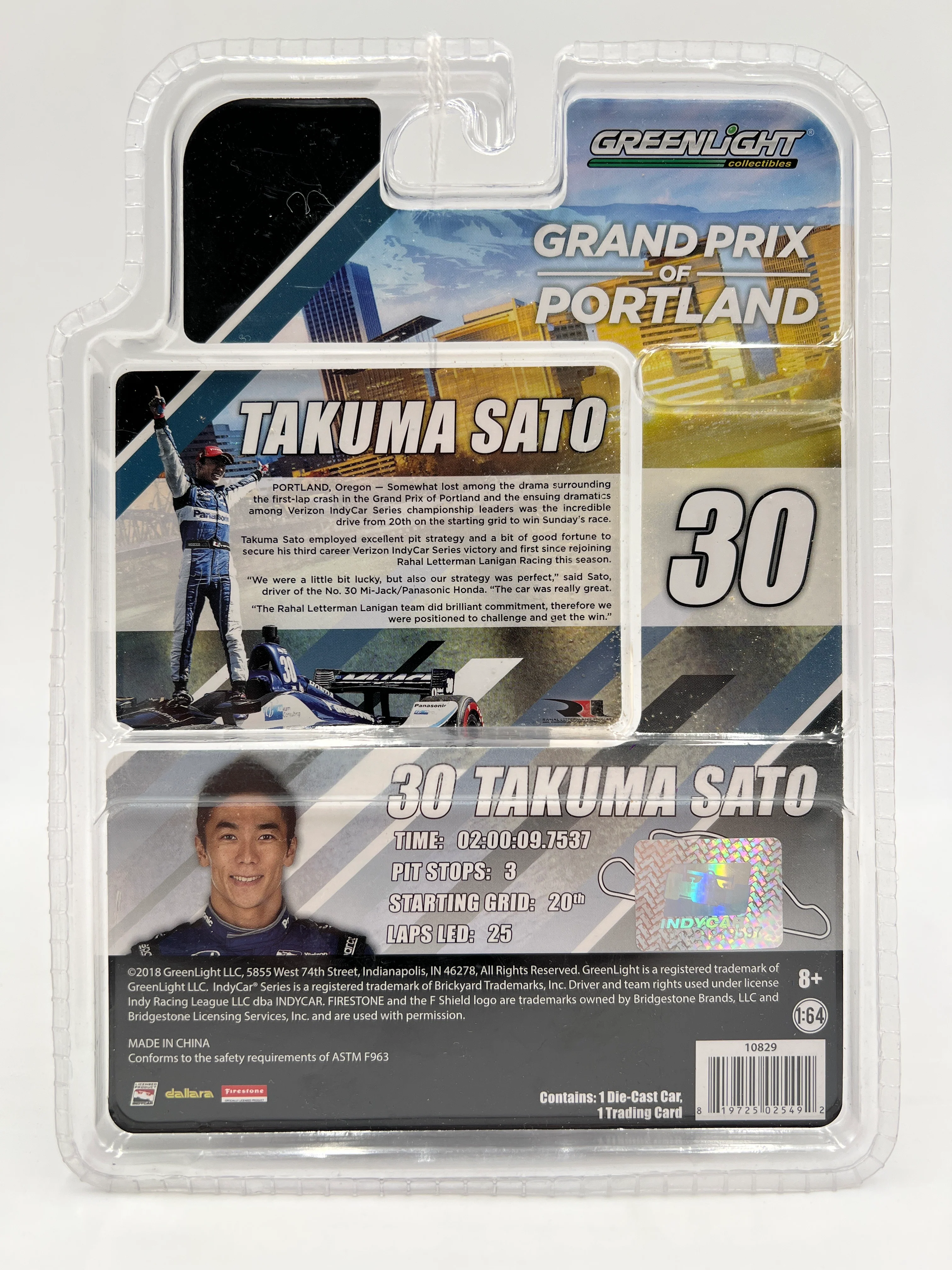 Greenlight Grand Prix Of Portland #30 Takuma Sato - Image 2