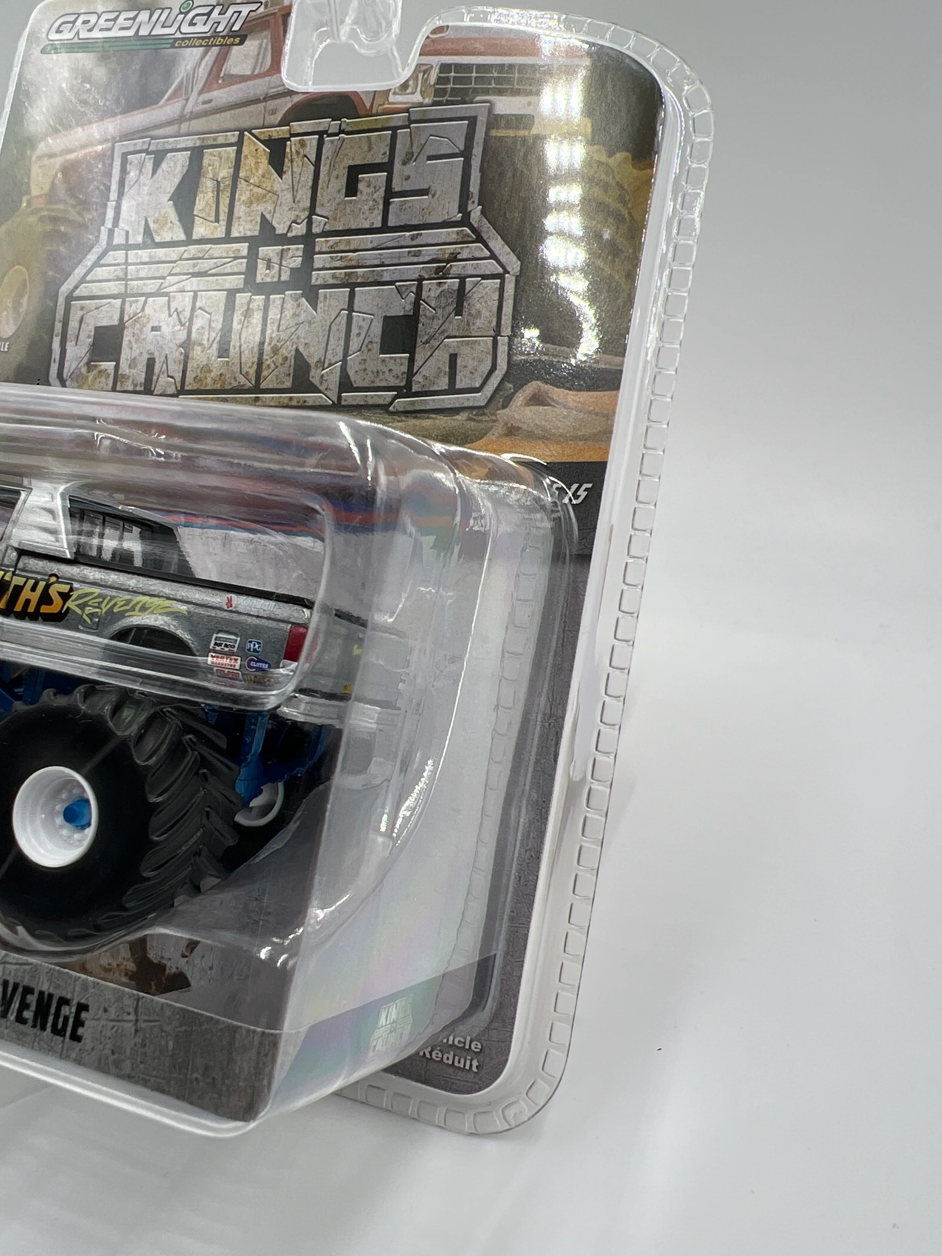 Greenlight Kings of Crunch Series 15 RAW CHASE 1992 Ford F-250 Goliaths Revenge - Image 4