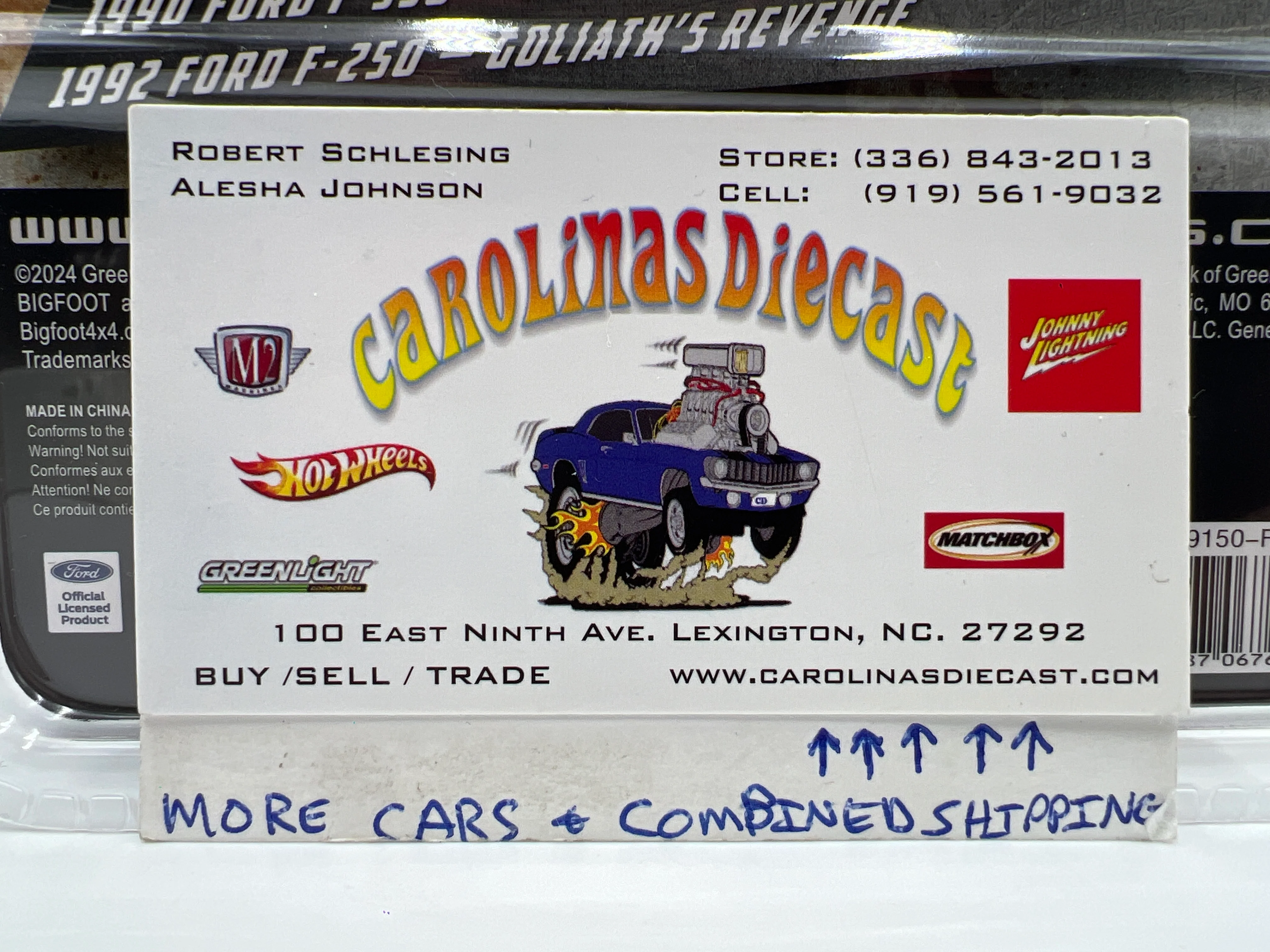 Greenlight Kings of Crunch Series 15 RAW CHASE 1992 Ford F-250 Goliaths Revenge - Image 8