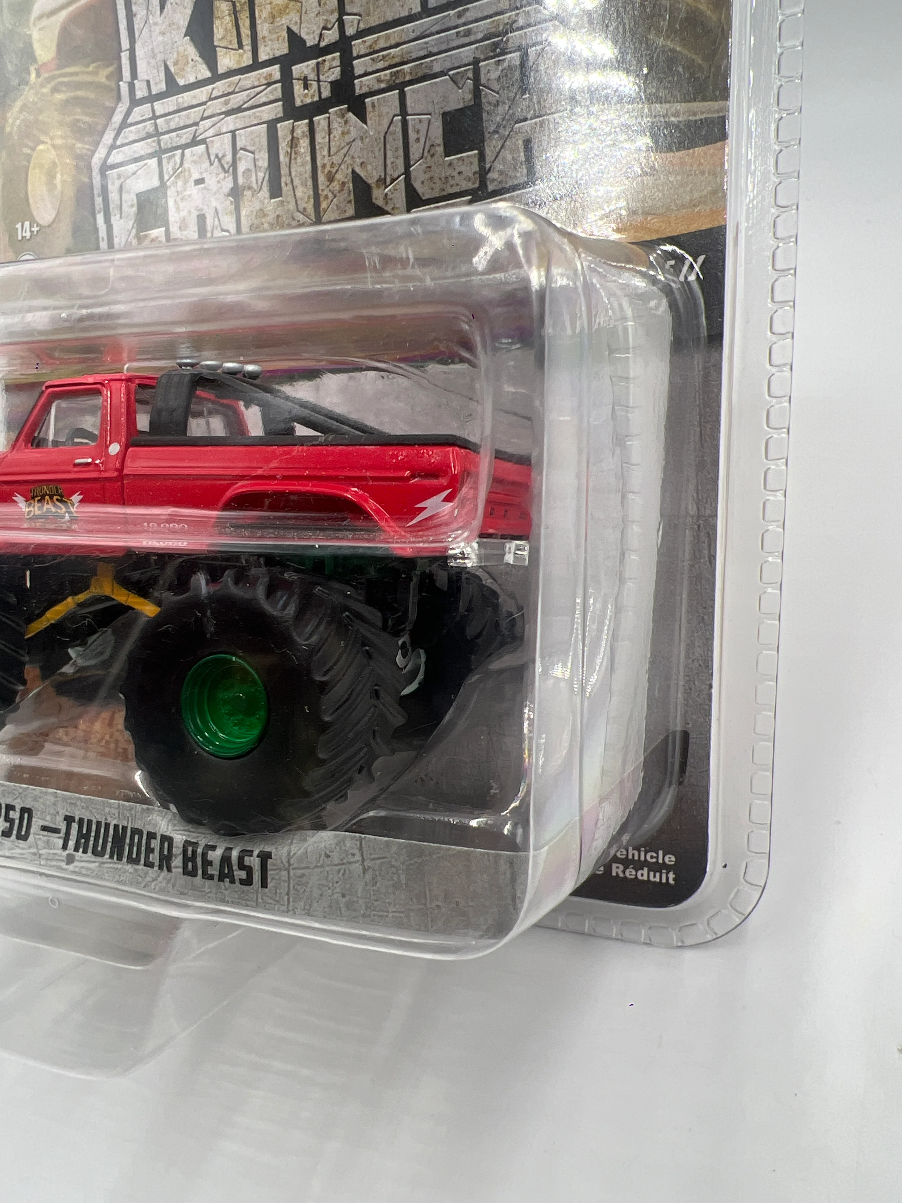 Greenlight Kings of Crunch Series 11 1976 Ford F-250 Thunder Beast Greenie CHASE - Image 4