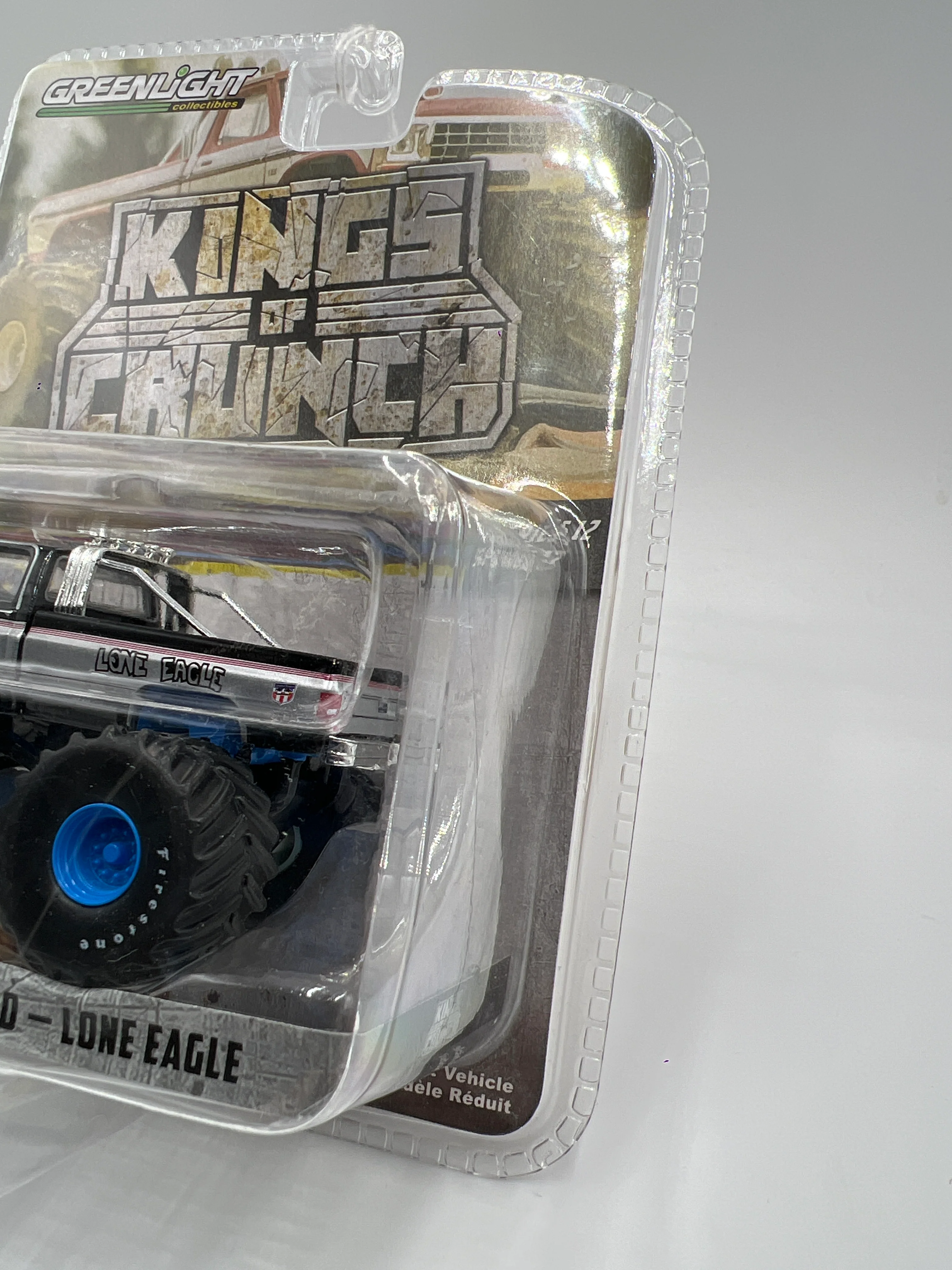 Greenlight Kings of Crunch Series 12 Walmart CHASE 1984 Chevrolet K-30 Silverado Lone Eagle - Image 4