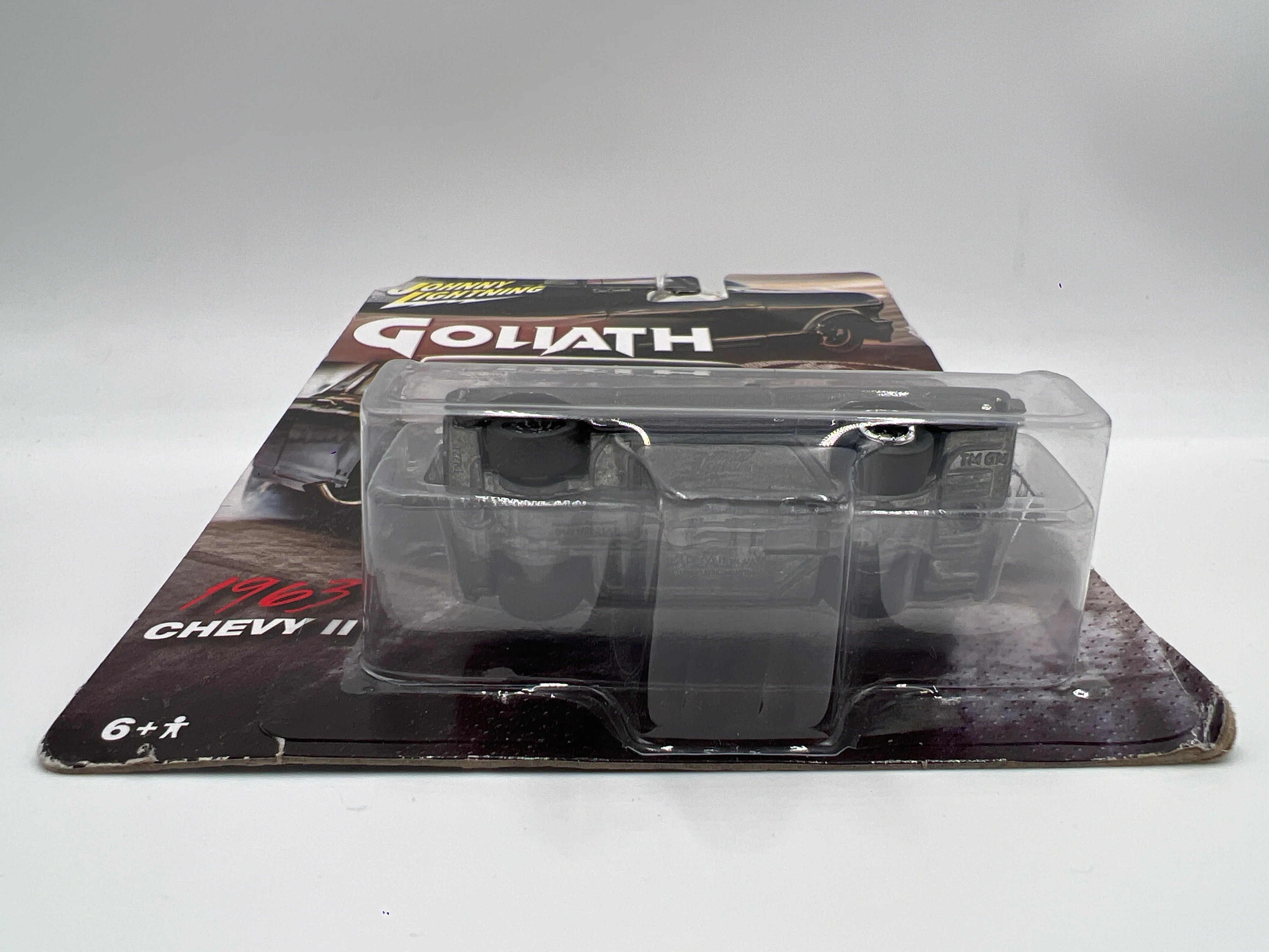 Johnny Lightning Street Outlaws Goliath 1963 Chevy II Bad Card - Image 5