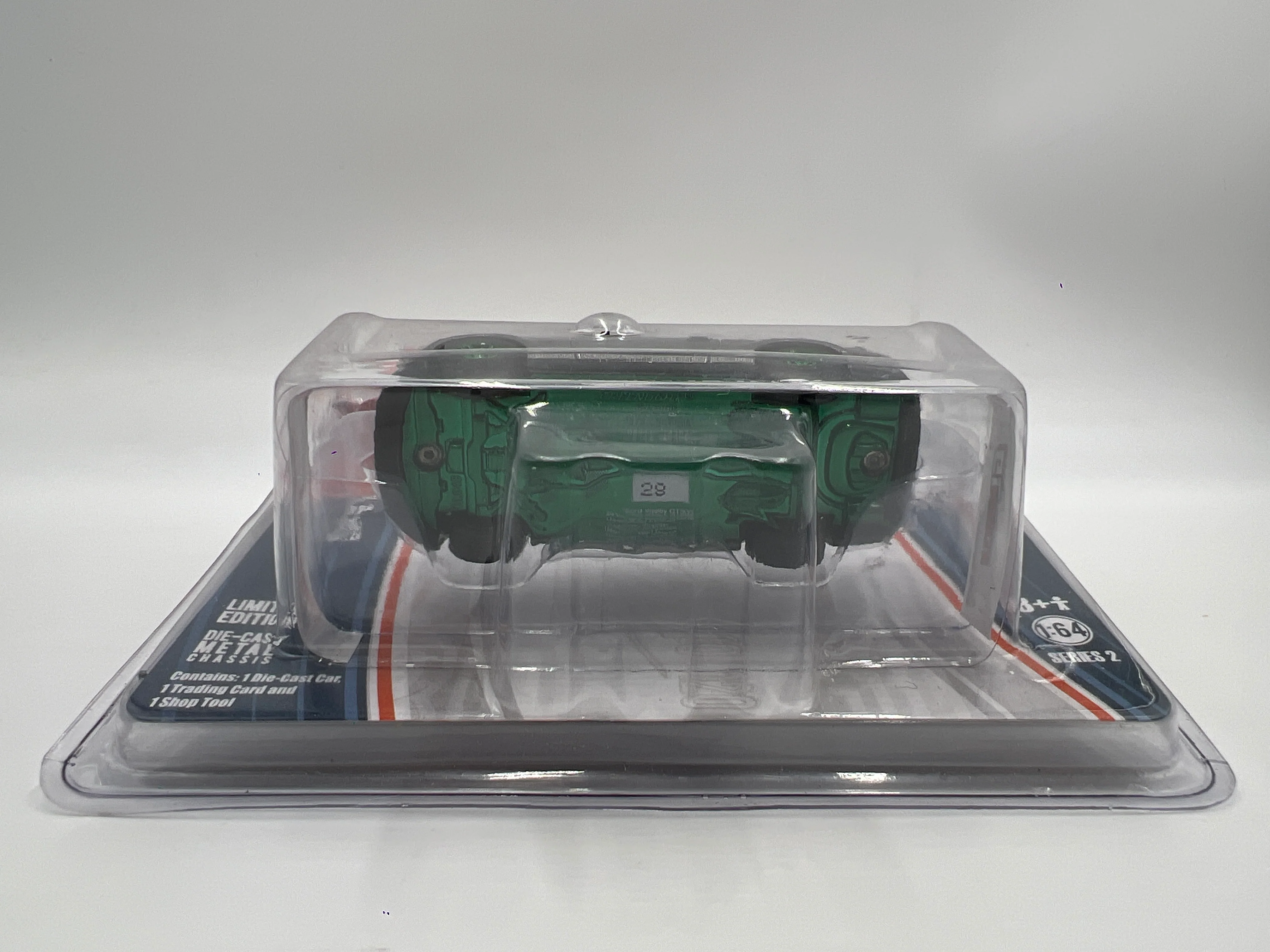 Greenlight VHTF GL Muscle Series 2 2010 Ford Shelby GT500 Silver W/Shop Tool - Image 6