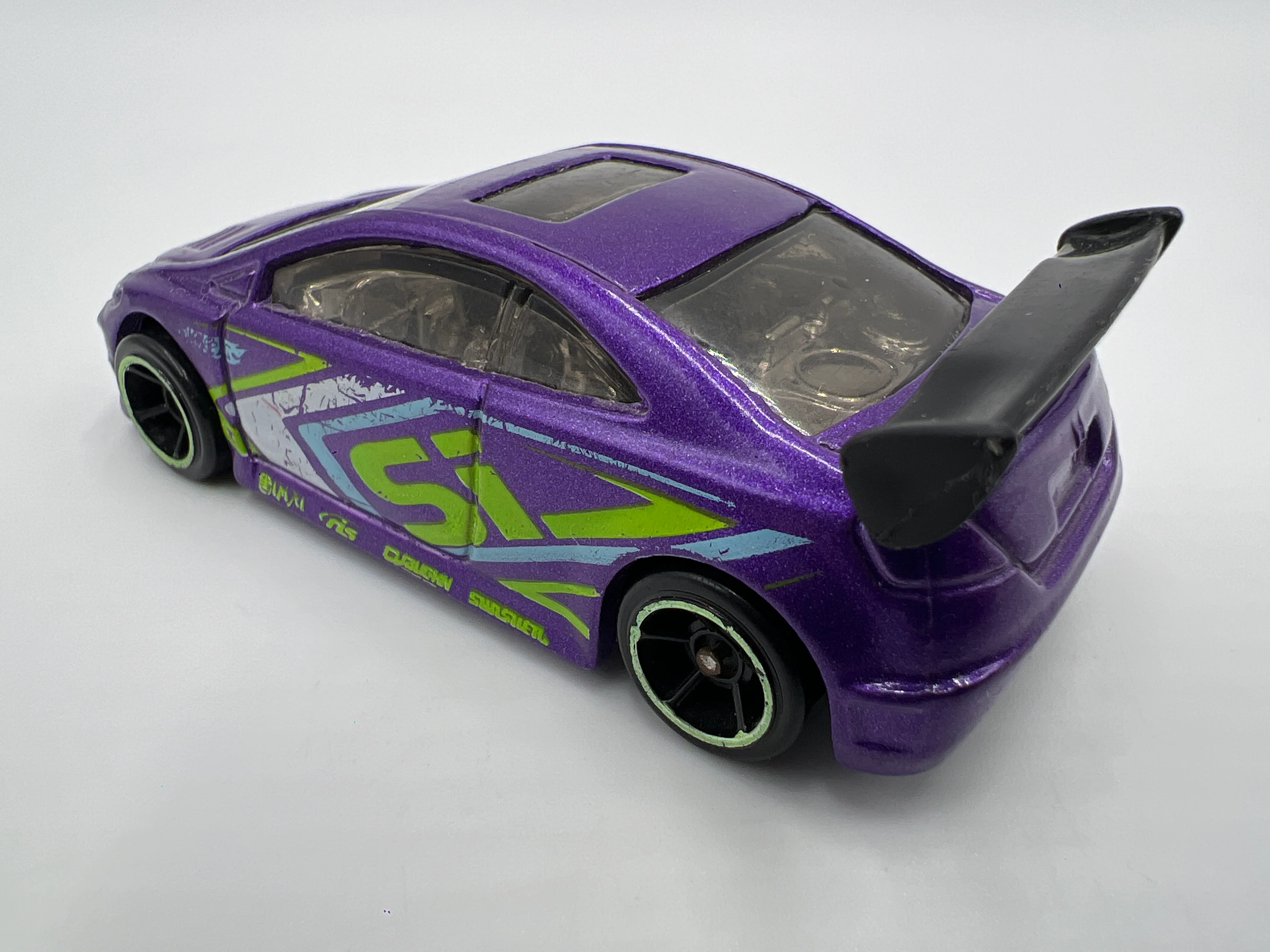Hot Wheels 1/64 First Editions Honda Civic Si Purple Loose - Image 2