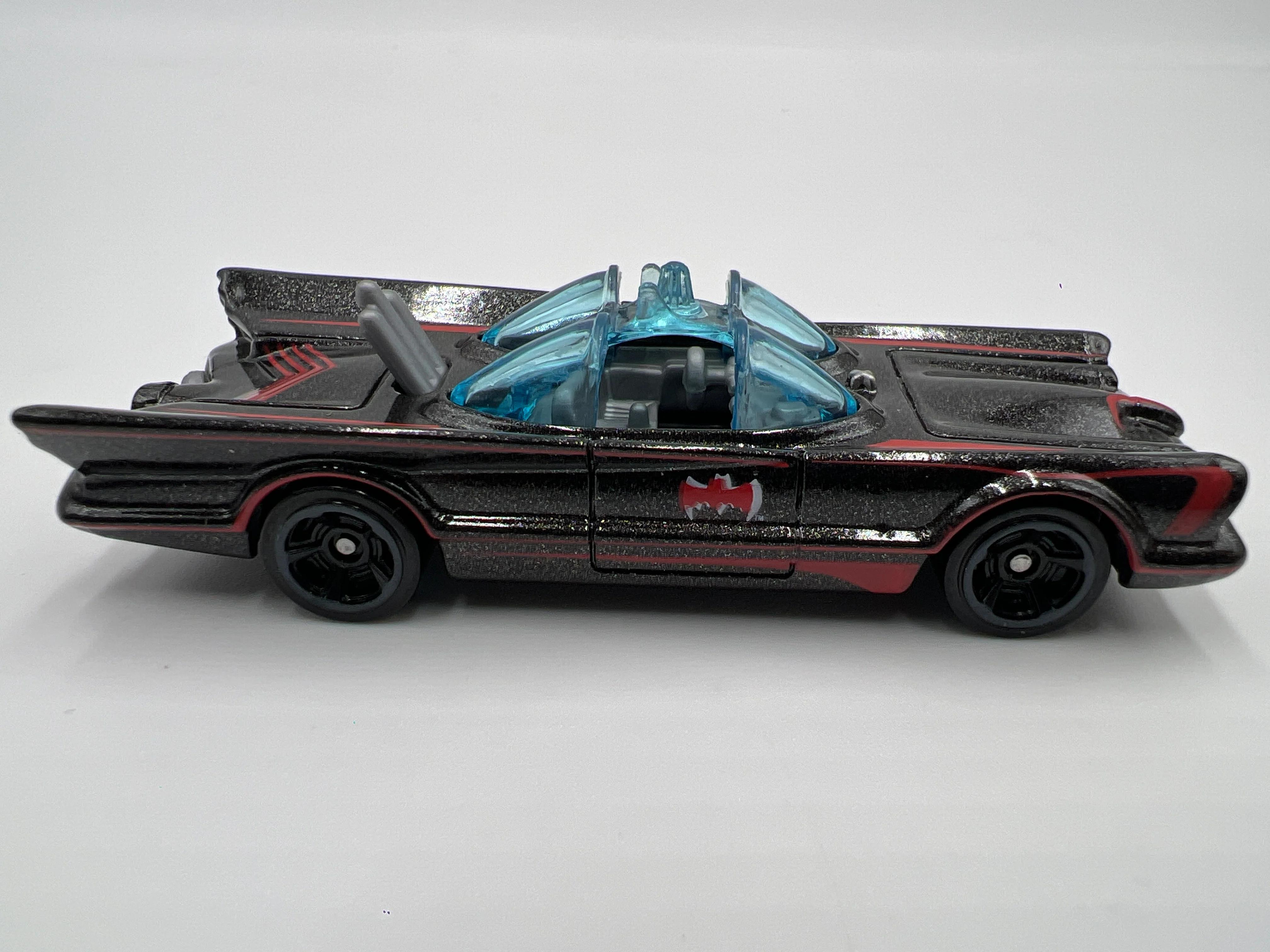 Hot Wheels 1/64 TV Series Batmobile Black Loose - Image 3