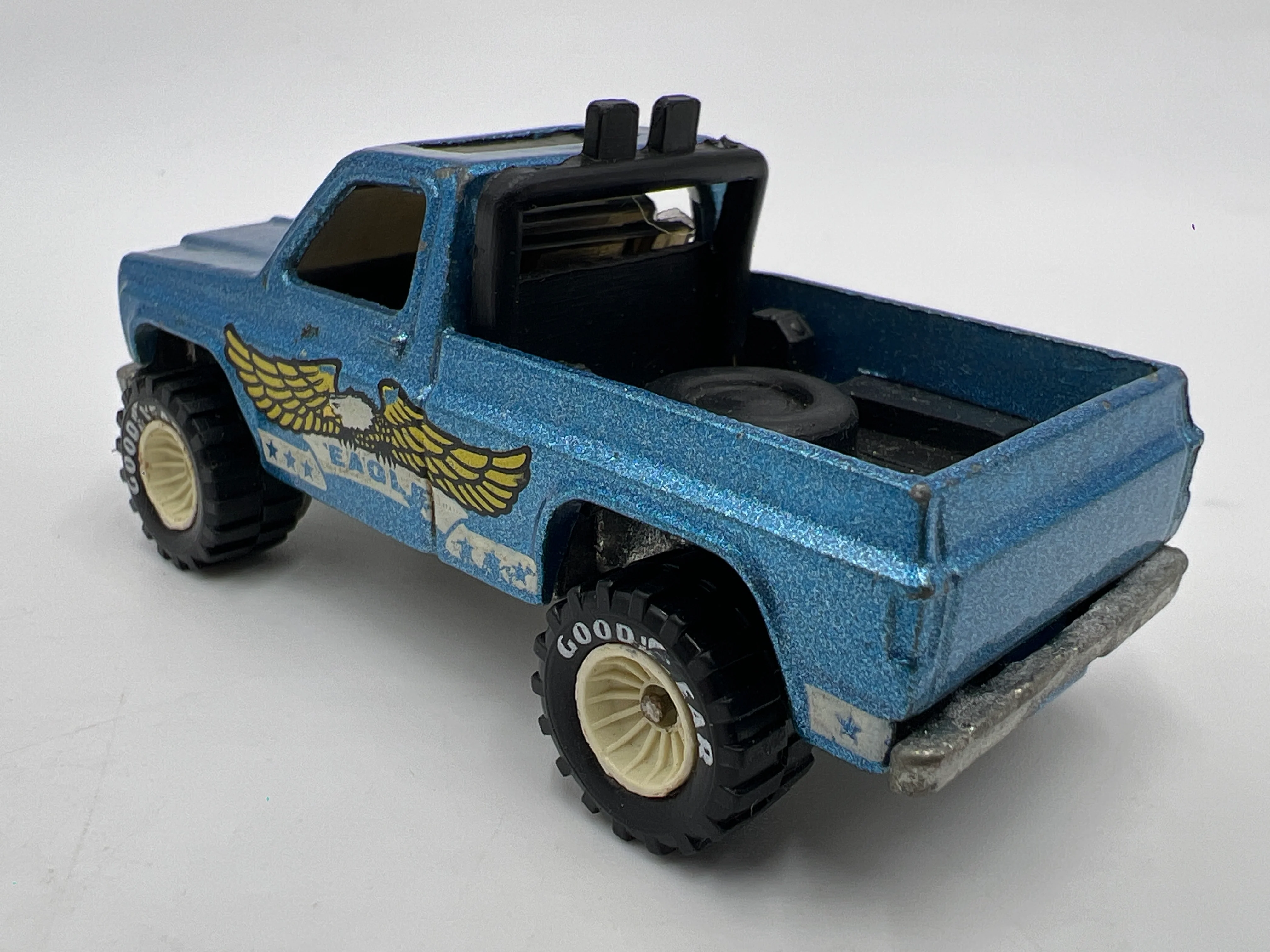 Hot Wheels 1/64 Blackwall Real Riders Bywayman Blue Loose - Image 2