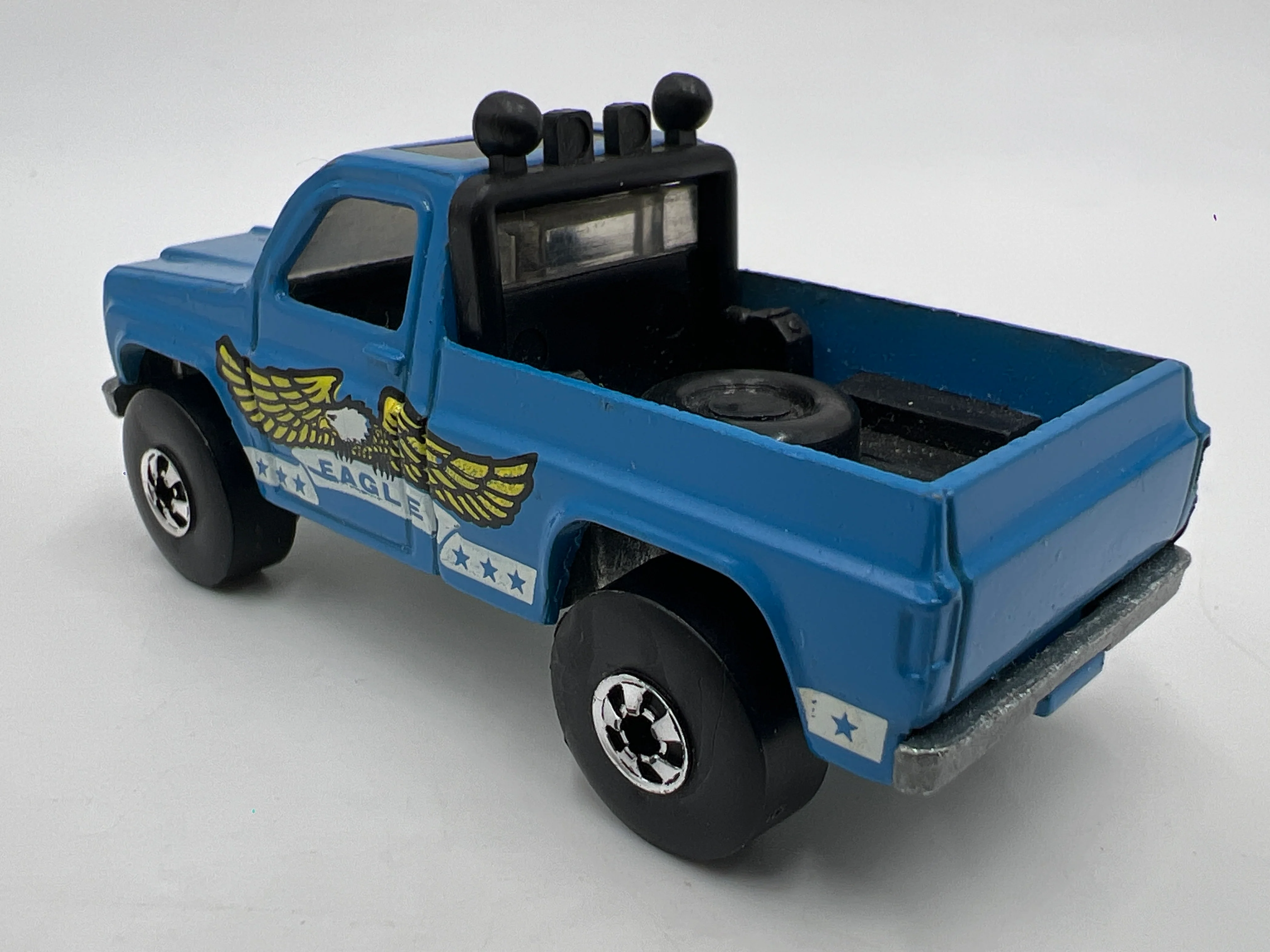 Hot Wheels 1/64 Blackwall Trailbusters Bywayman Blue Loose - Image 2