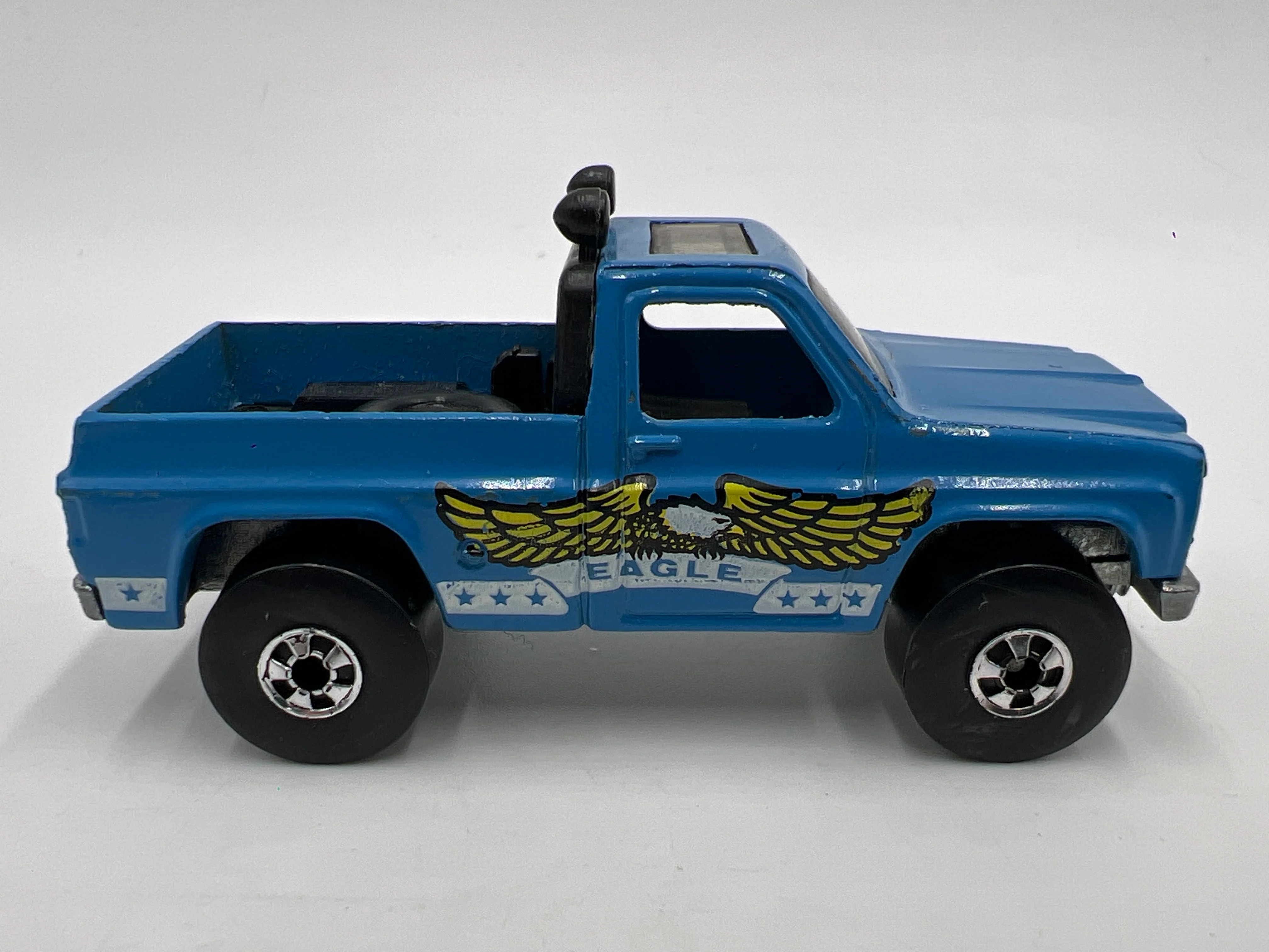 Hot Wheels 1/64 Blackwall Trailbusters Bywayman Blue Loose - Image 3