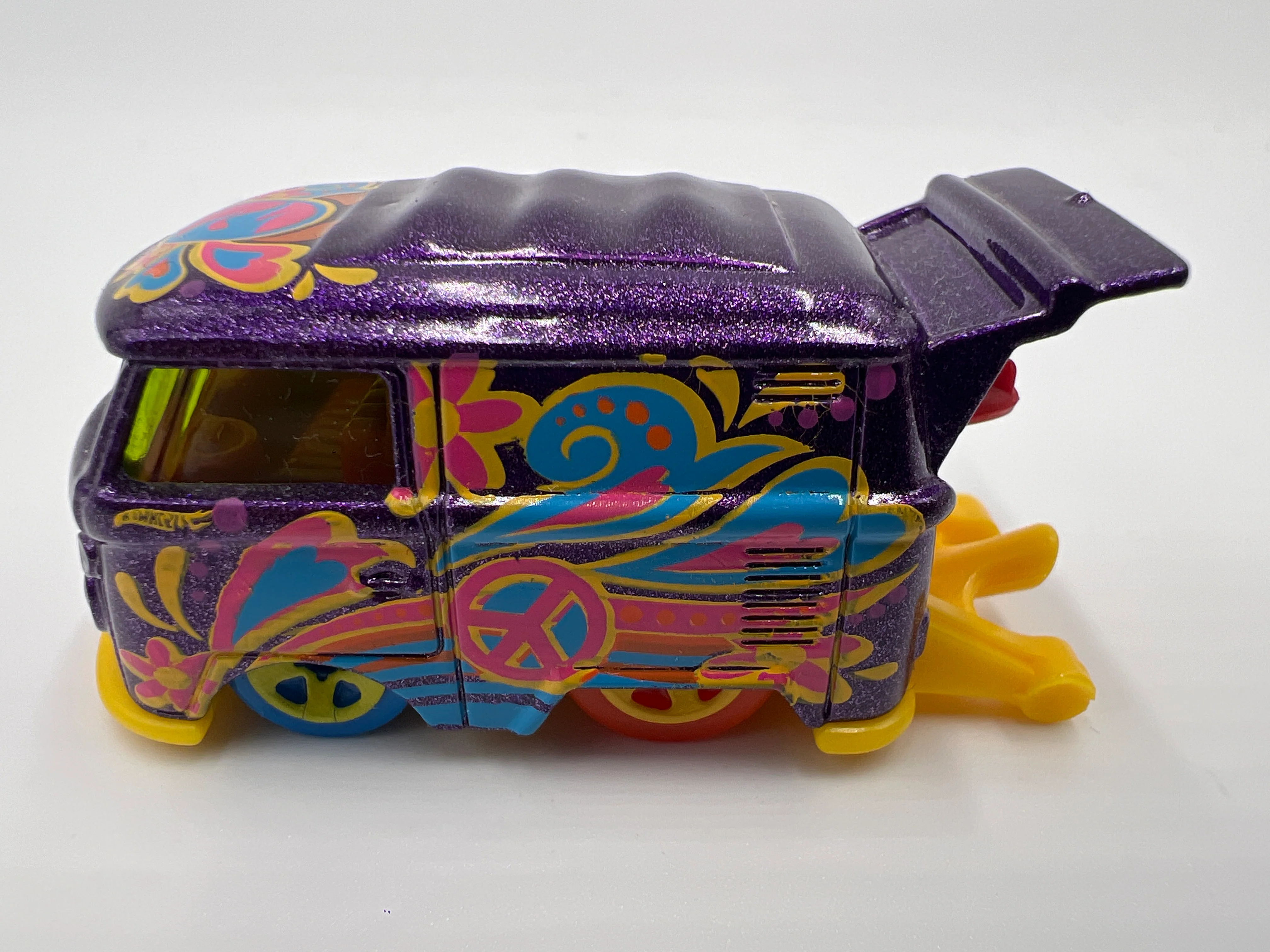 Hot Wheels 1/64 Treasure Hunt Kool Kombi Purple Loose - Image 4