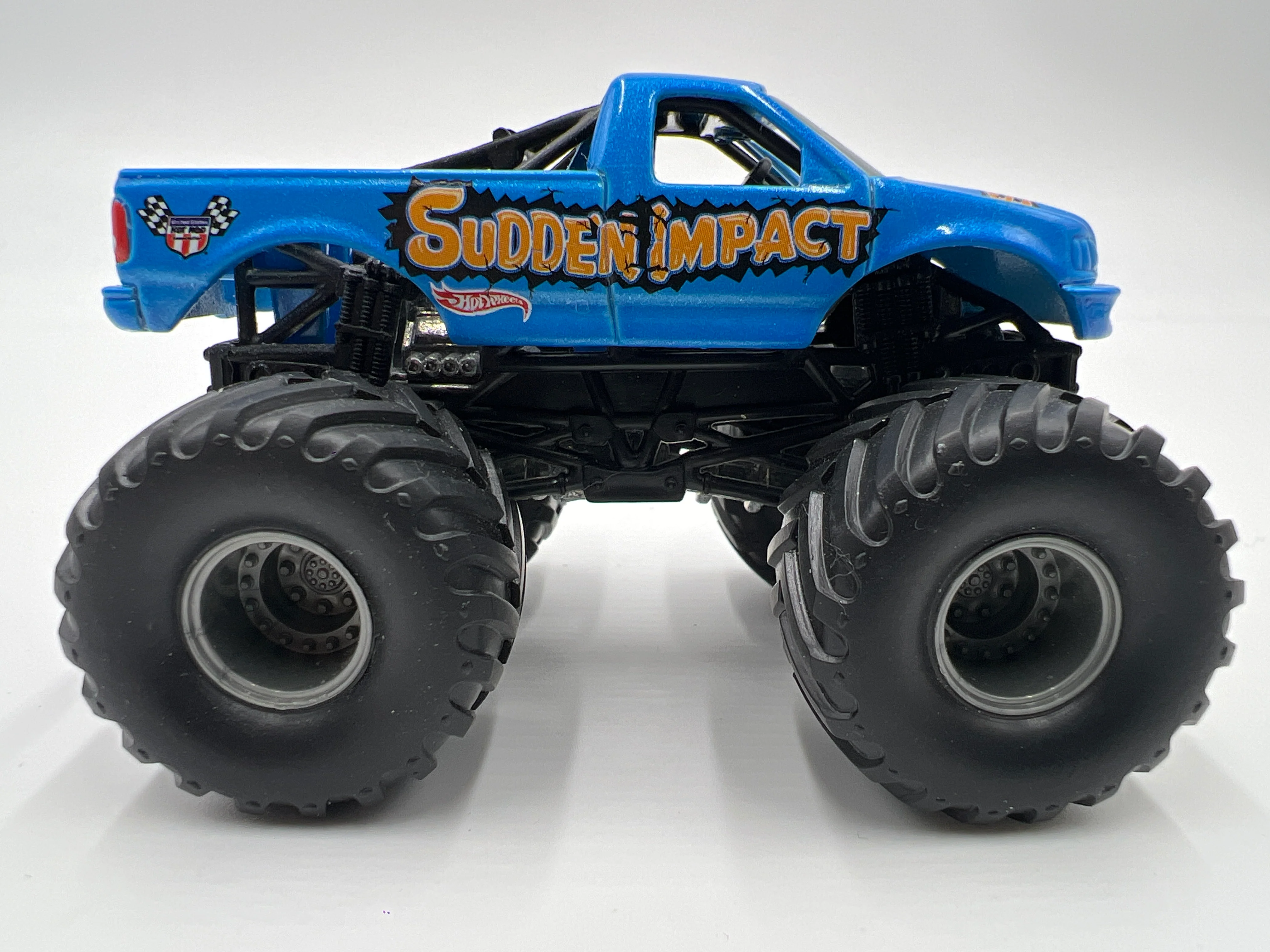 Hot Wheels 1:64 Monster Jam Small Wheel/Metal Base Sudden Impact Loose - Image 3