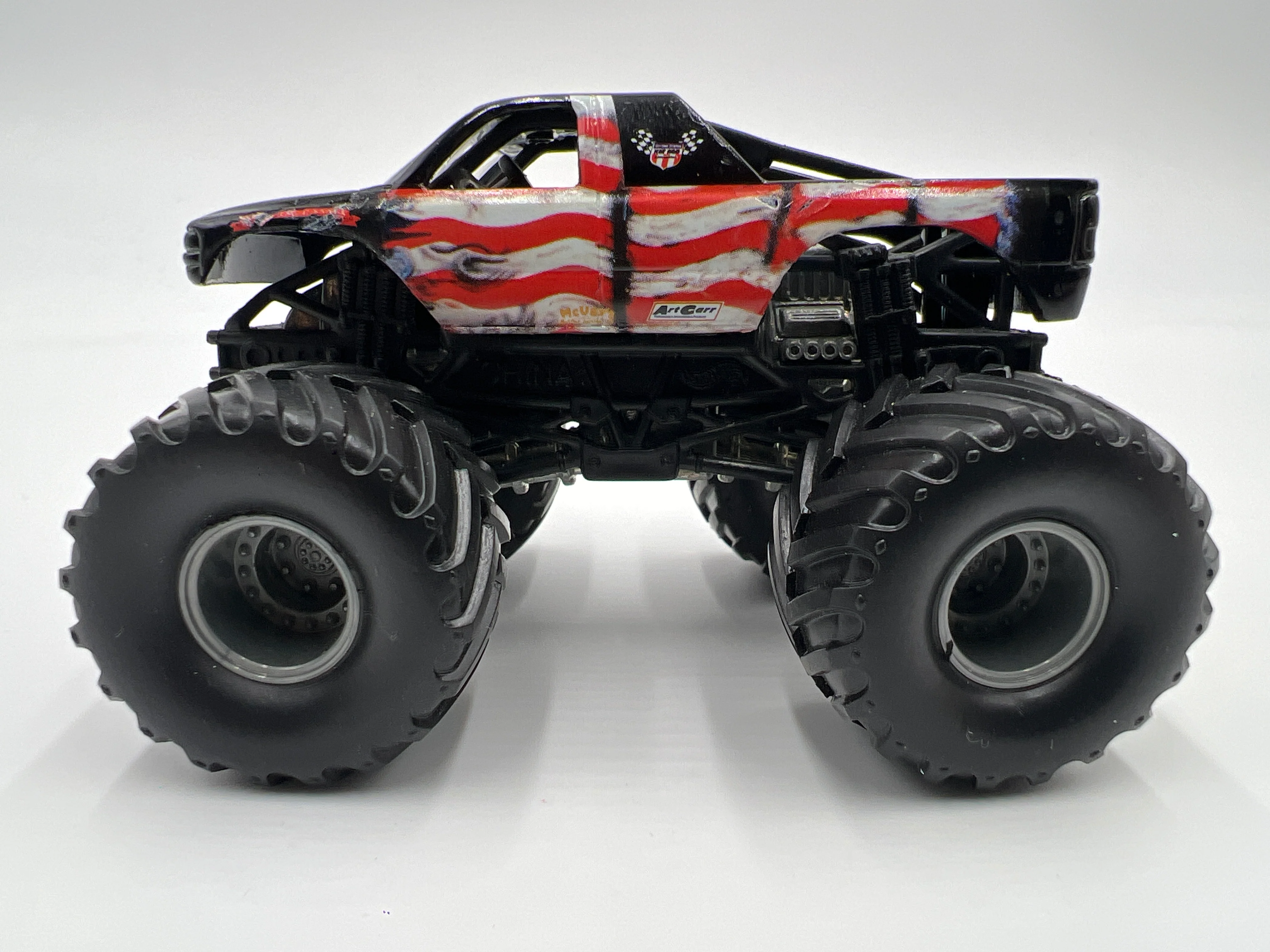 Hot Wheels 1:64 Monster Jam Small Wheel/Metal Base Airborne Ranger Loose - Image 4