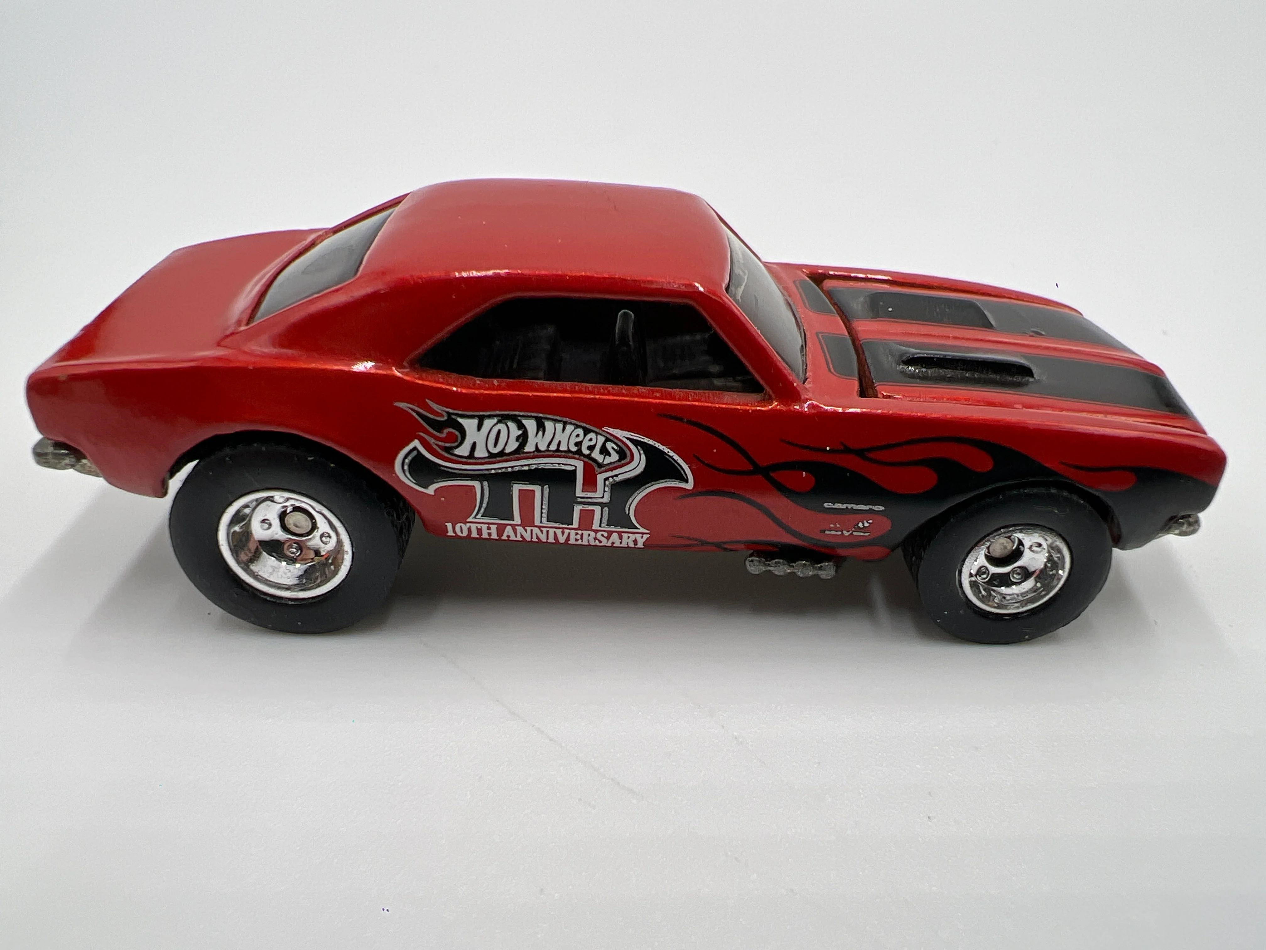 2005 Hot Wheels 1/64 Real Rider Treasure Hunts #122 1967 Camaro Red Loose - Image 4