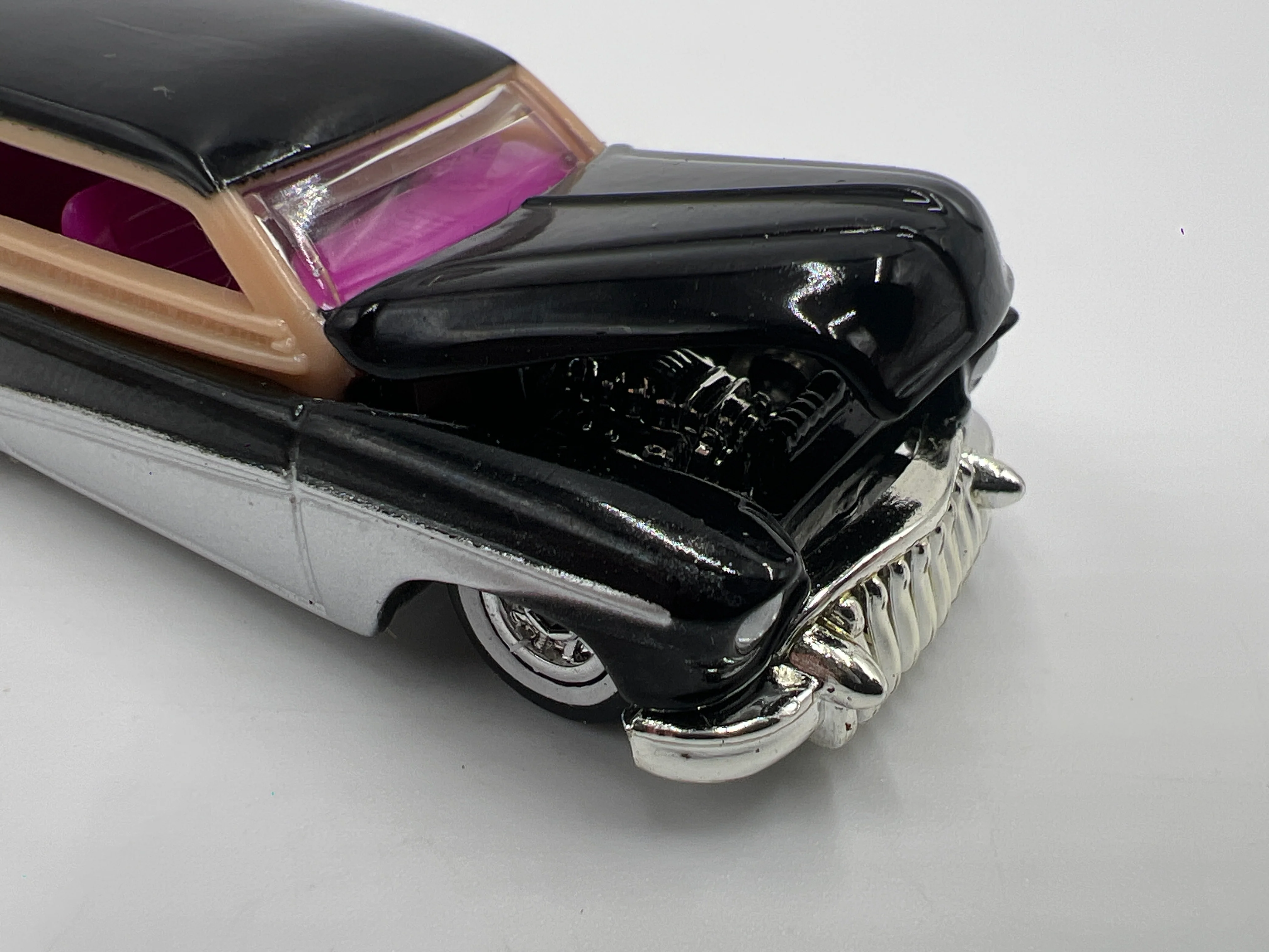 Hot Wheels 1/64 Premium 100% Hot Rod Magazine 1950 Buick Elwoody Black Loose - Image 3