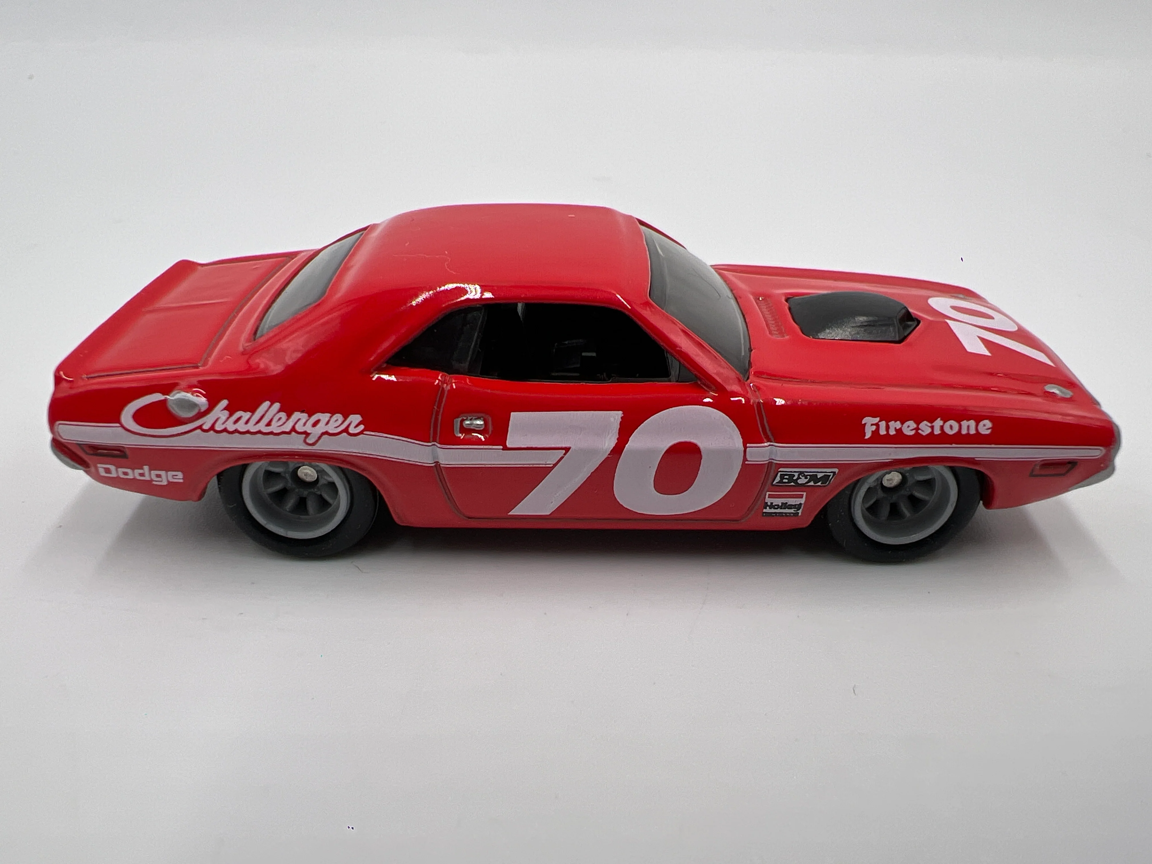 Hot Wheels 1/64 Premium Diorama Set 70 Dodge Challenger Red Loose - Image 3