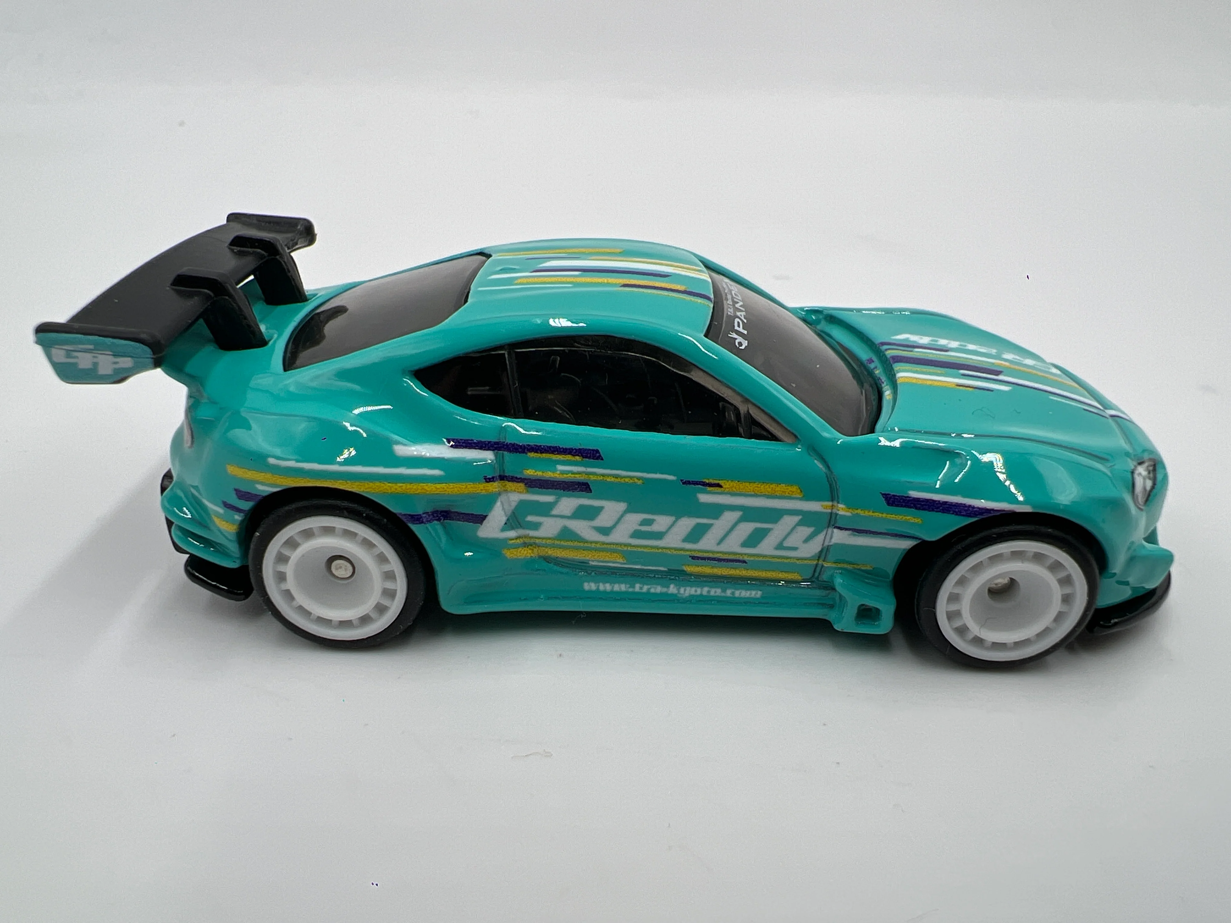 Hot Wheels 1/64 Premium Diorama Set Pandem Subaru BRZ GReddy Light Blue Loose - Image 3