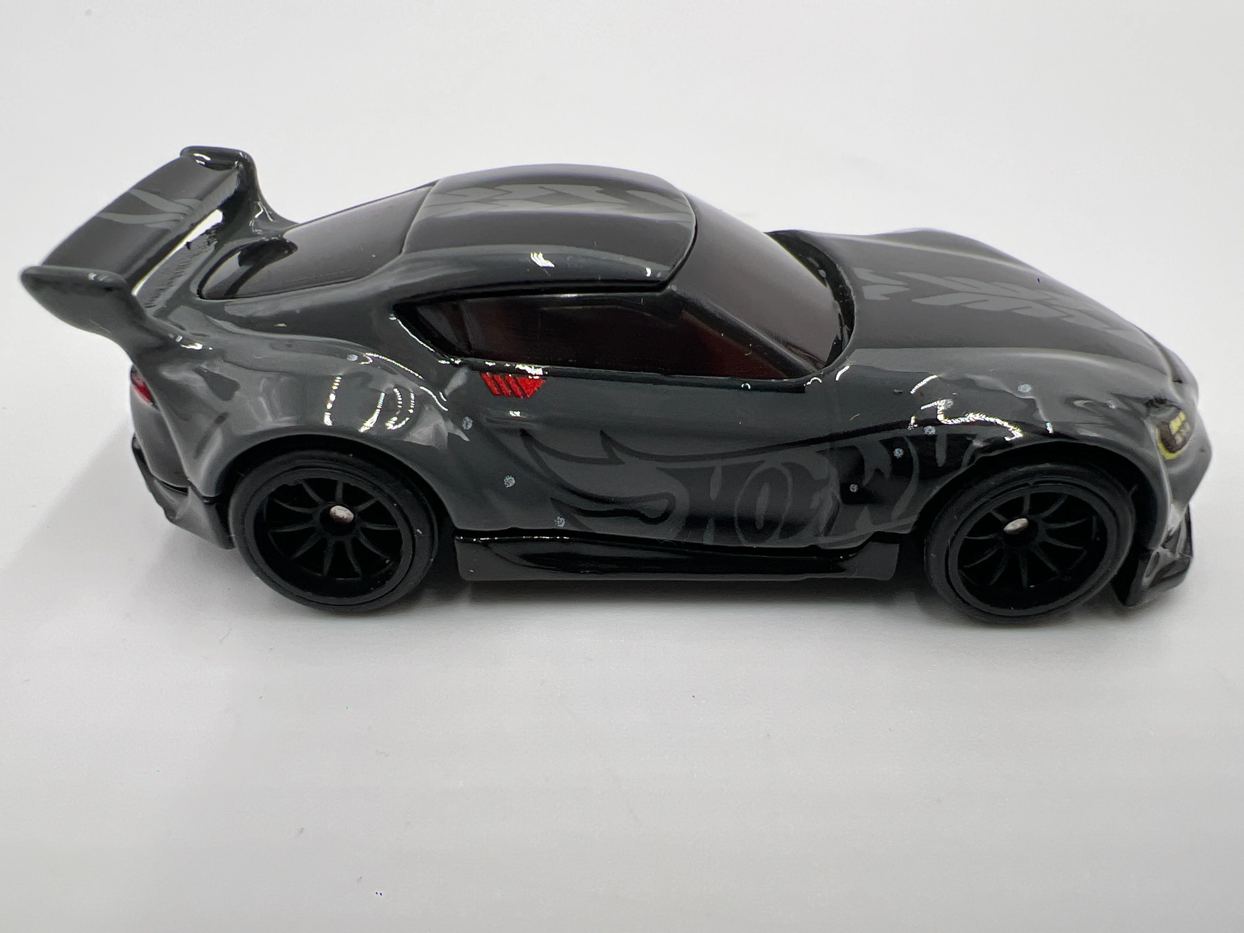 Hot Wheels 1/64 Premium Diorama Set 20 Toyota GR Supra Gray Loose - Image 3