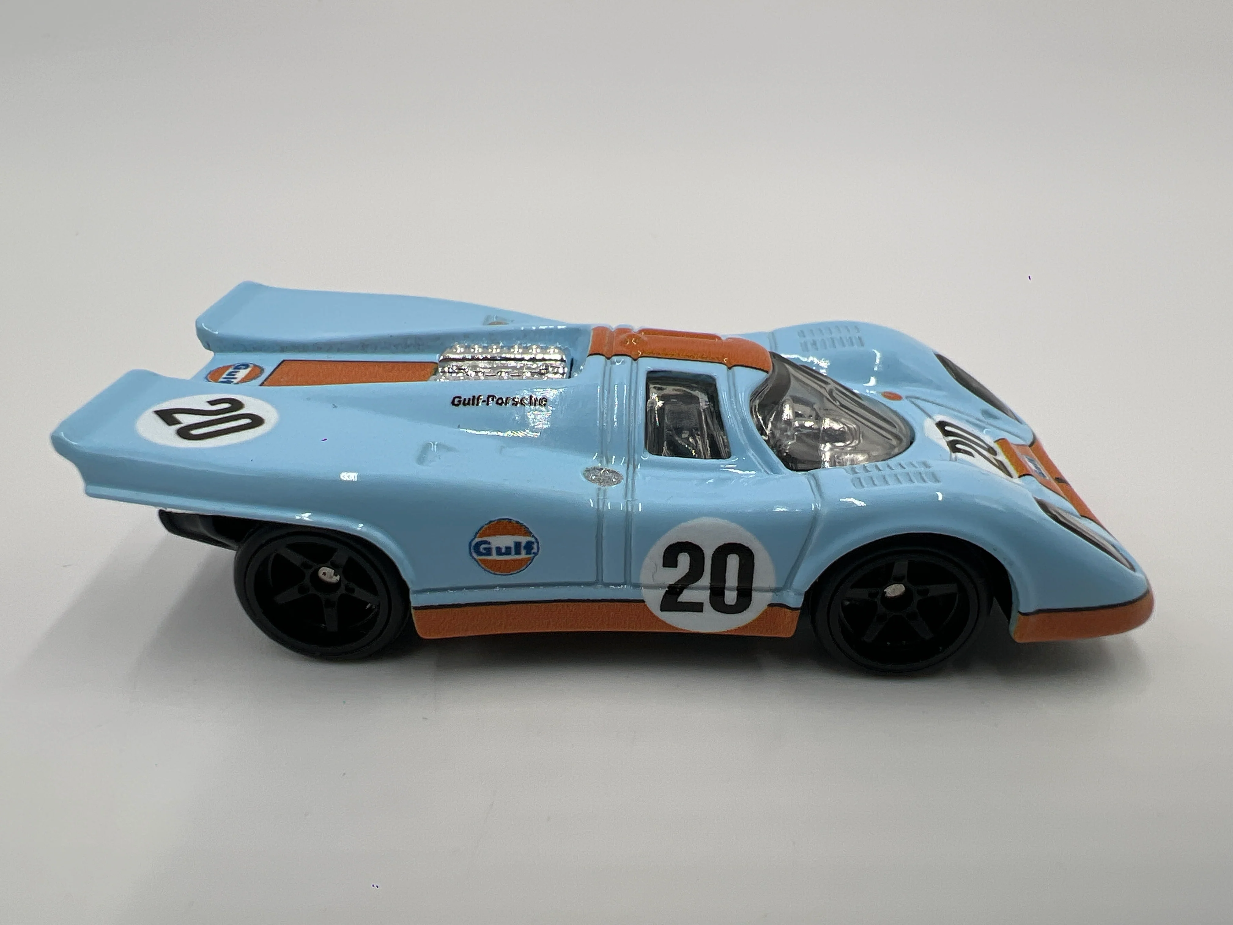 Hot Wheels 1/64 Premium Diorama Set Porsche 917K Gulf Blue Loose - Image 3