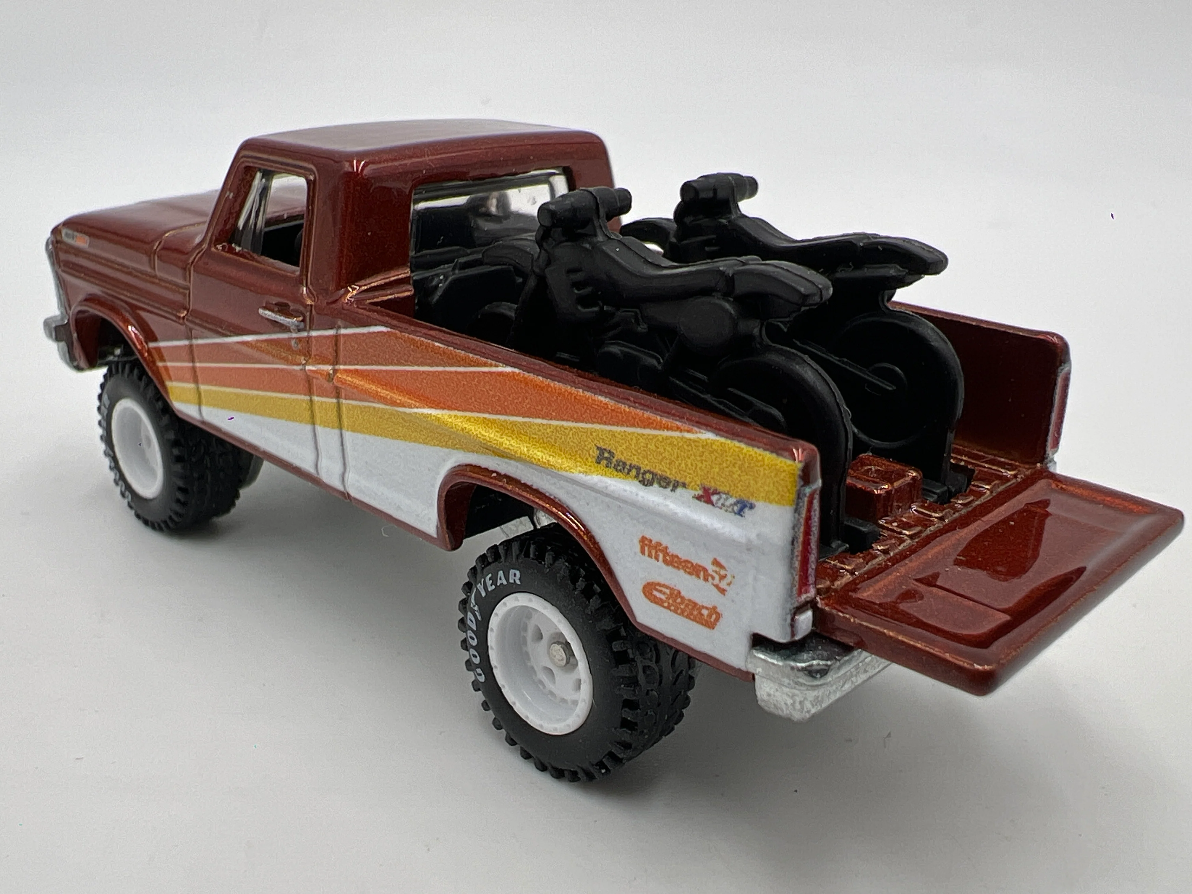 Hot Wheels 1/64 Premium Diorama Texas Drive Em Brown Loose - Image 2
