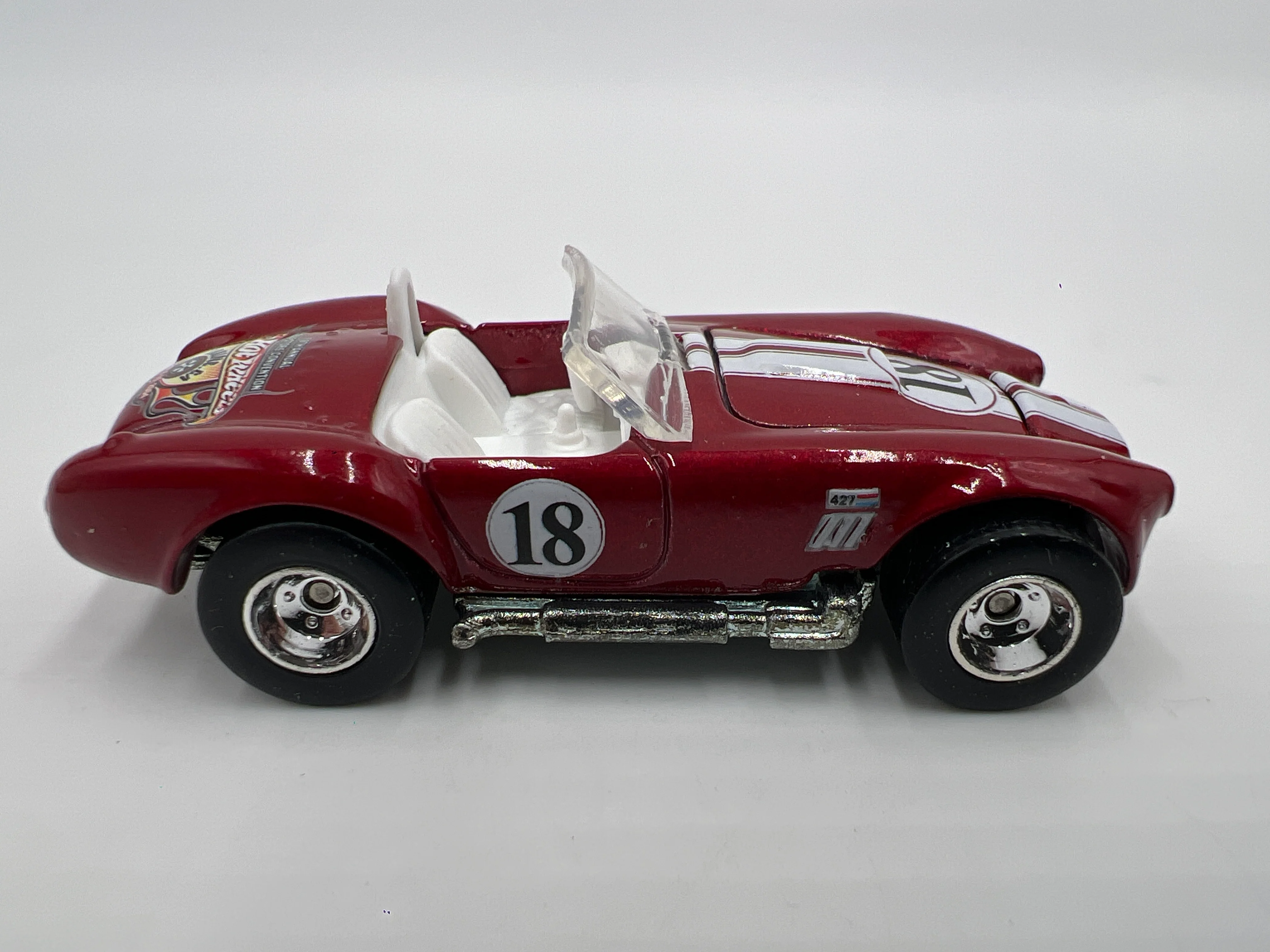Hot Wheels 1/64 18th Annual Collectors Convention Irvine CA Shelby Cobra 427 S/C Red Loose - Image 5