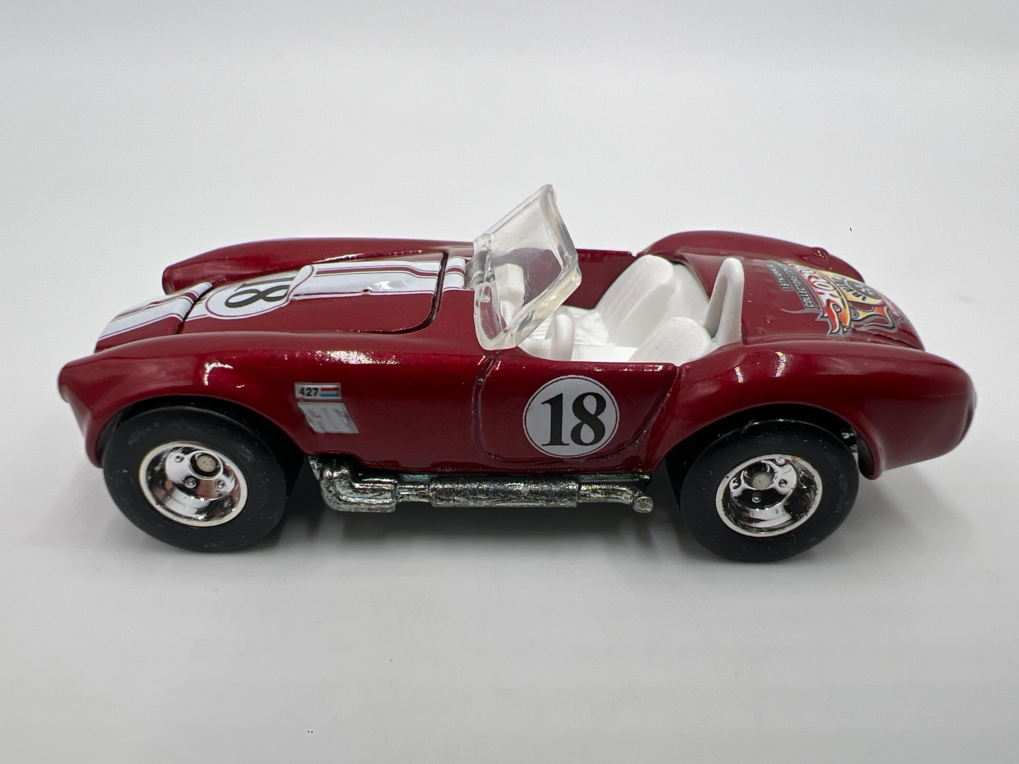Hot Wheels 1/64 18th Annual Collectors Convention Irvine CA Shelby Cobra 427 S/C Red Loose - Image 6