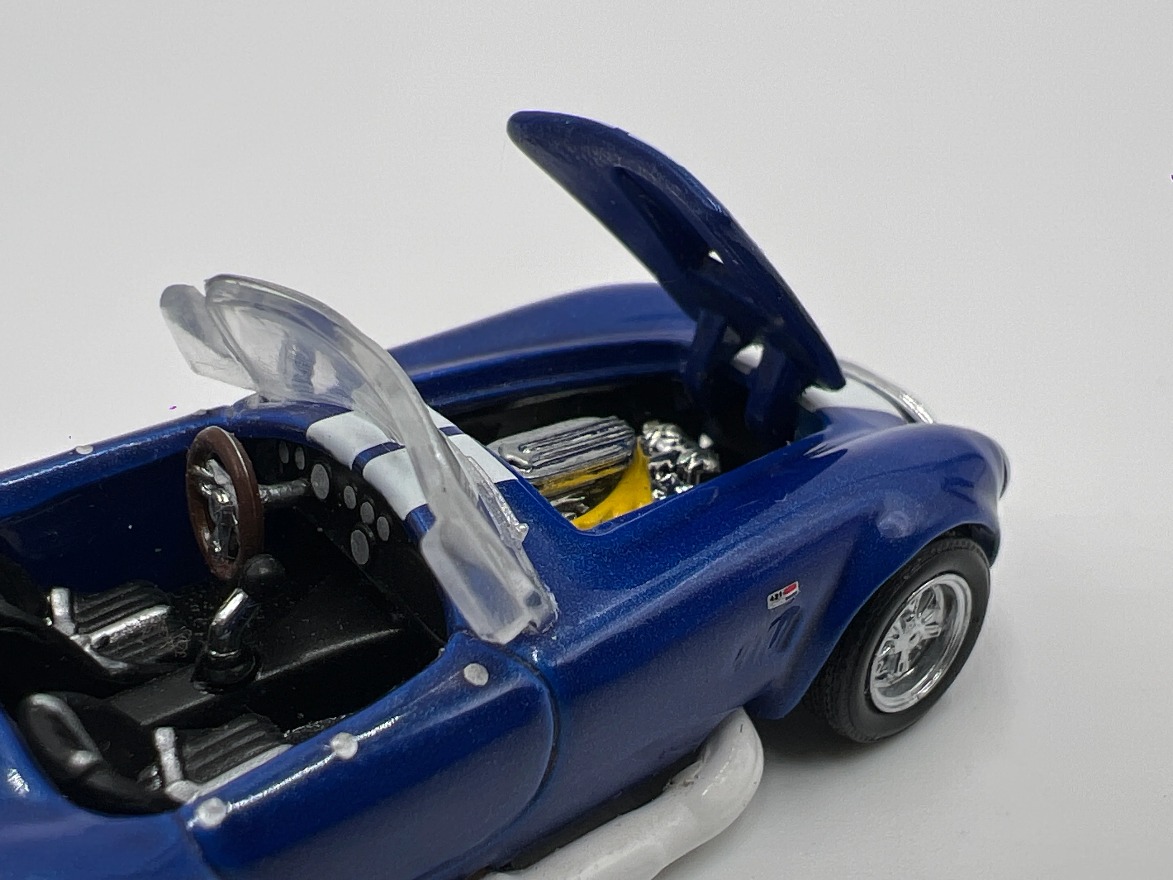 Hot Wheels 1/64 Premium Legends The Jay Leno Collection Shelby Cobra Replica Blue Loose - Image 3