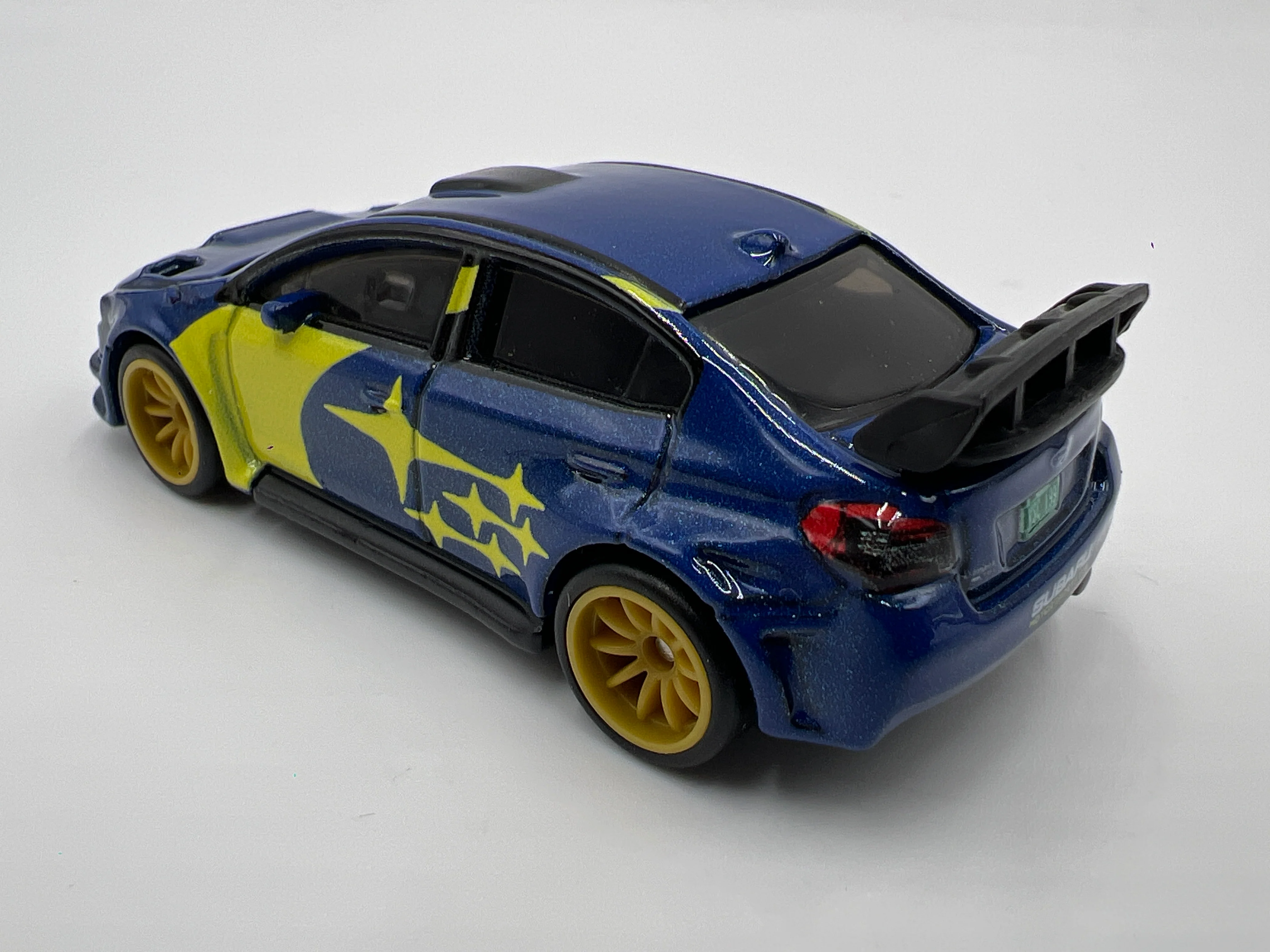 Hot Wheels 1/64 Premium Target 2 Pack Exclusive Subaru WRX STi Blue Loose - Image 2