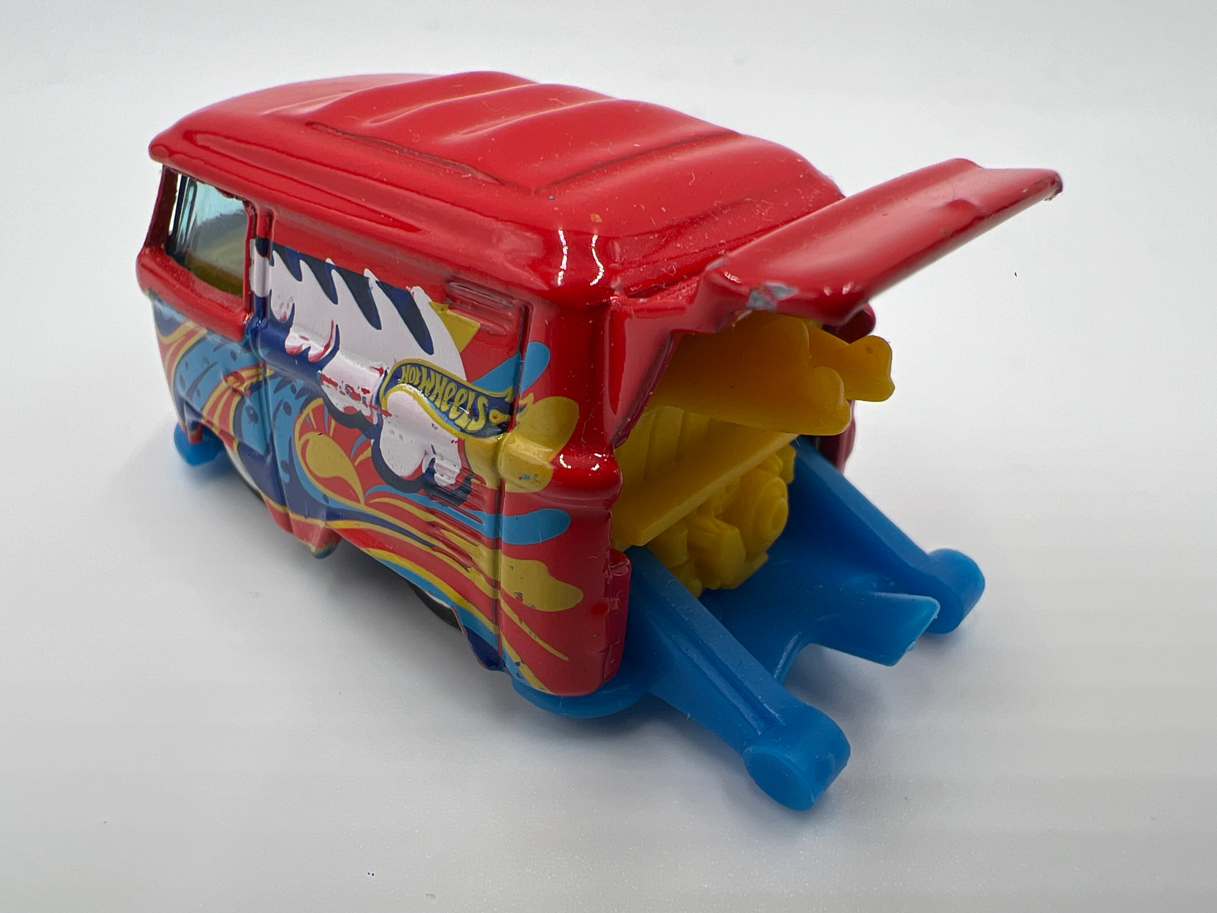 Hot Wheels 1/64 Mainline Kool Kombi Red Loose - Image 2