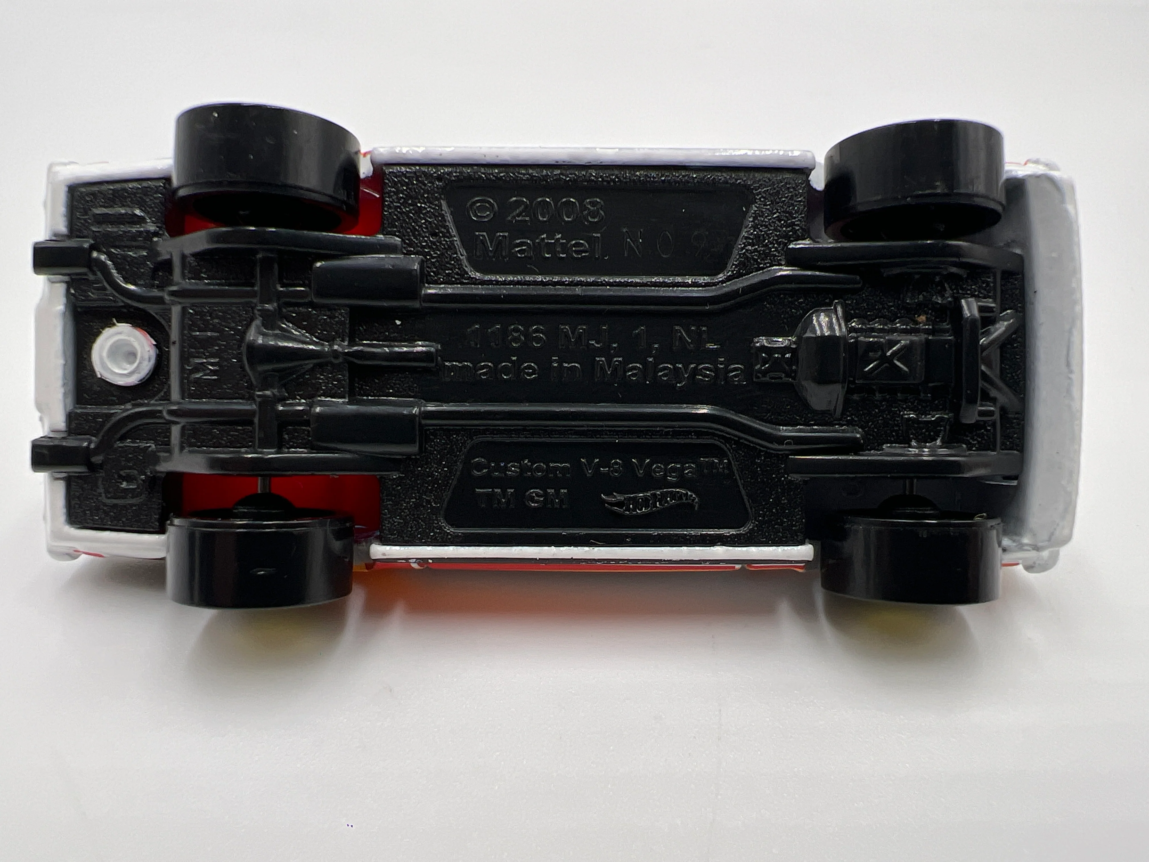 Hot Wheels 1/64 Target Flying Customs Custom V8 Vega White Loose - Image 5
