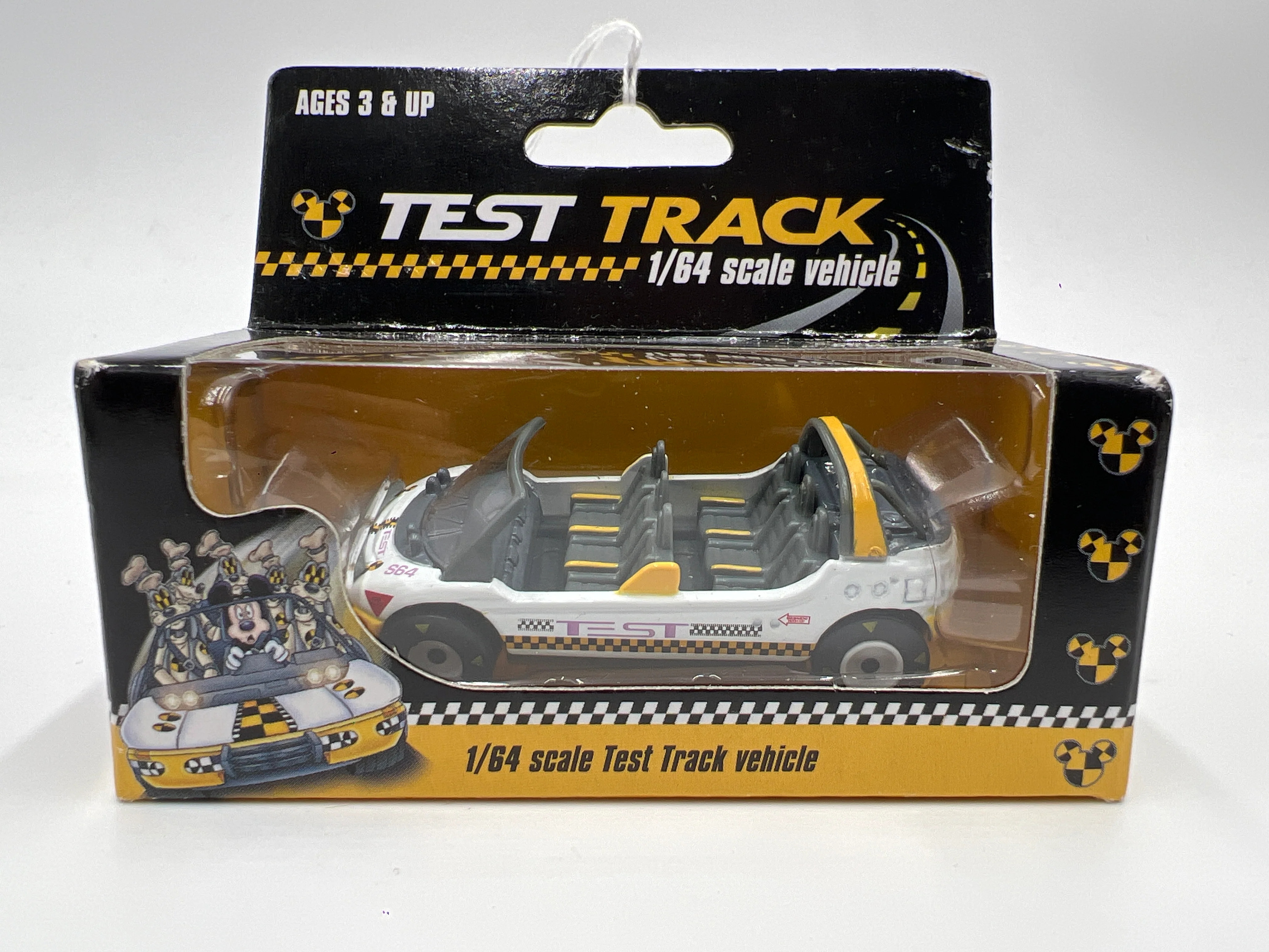Walt Disney World Exclusive 1/64 Scale Test Track Vehicle White - Image 2