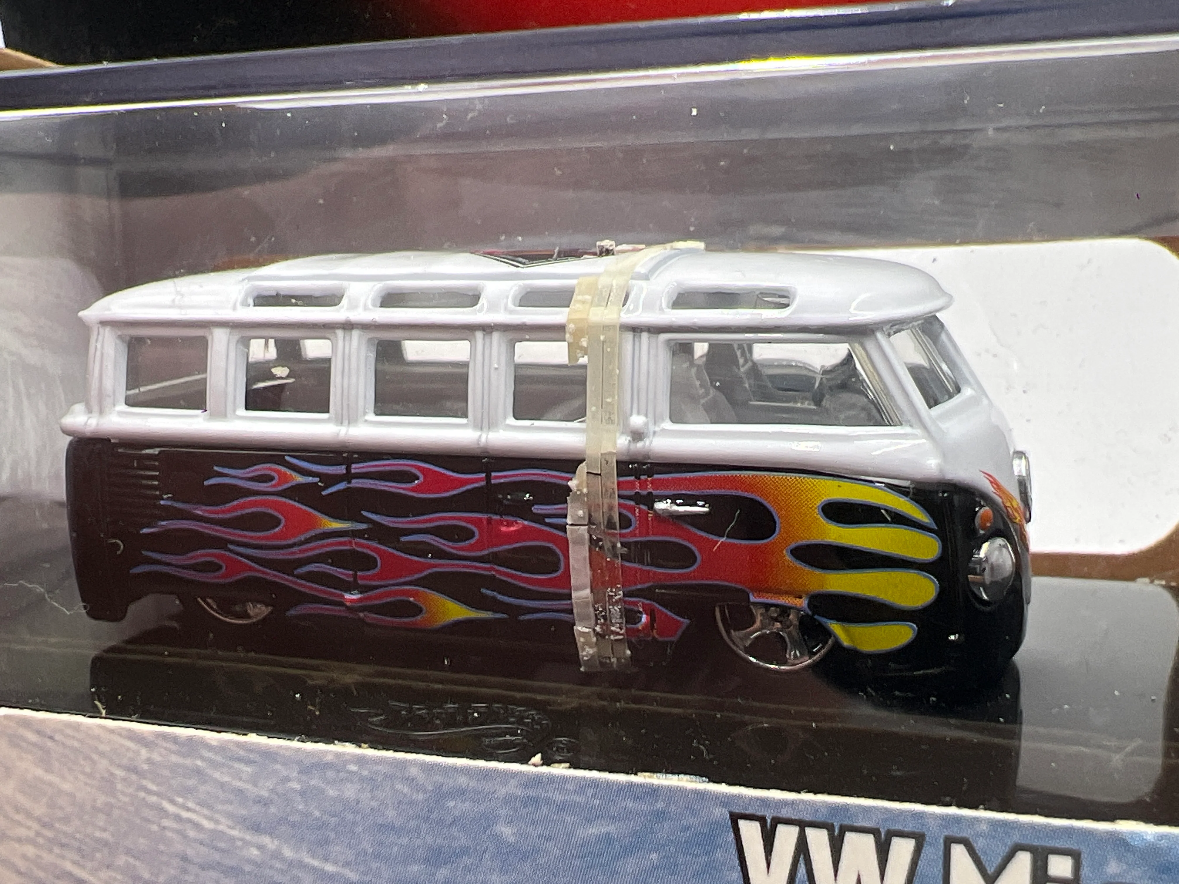 Hot Wheels 100% Black Box Kentucky Derby VW Microbus Black/White - Image 2