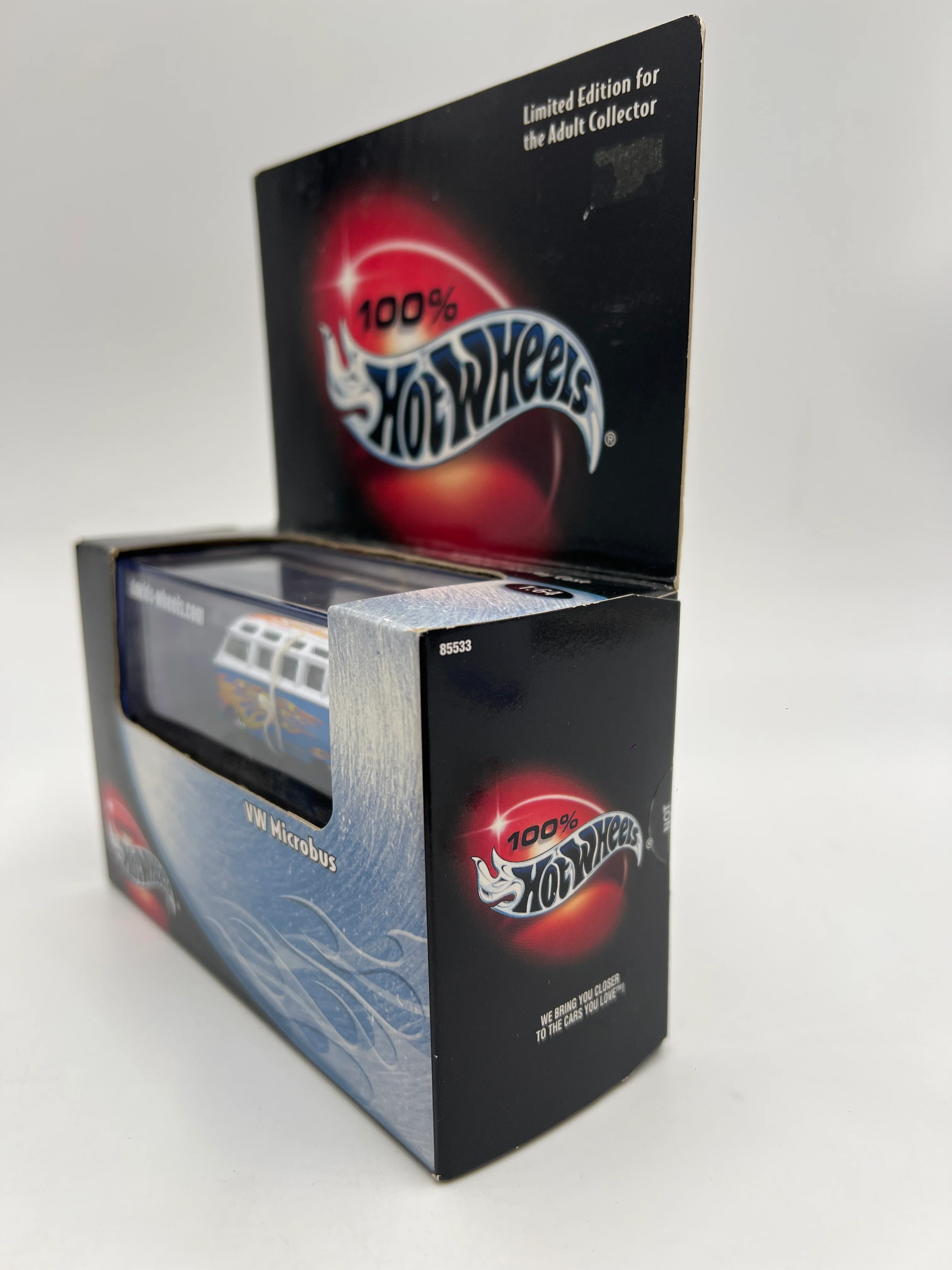 Hot Wheels 100% Davids Wheels VW Microbus Blue/White - Image 3