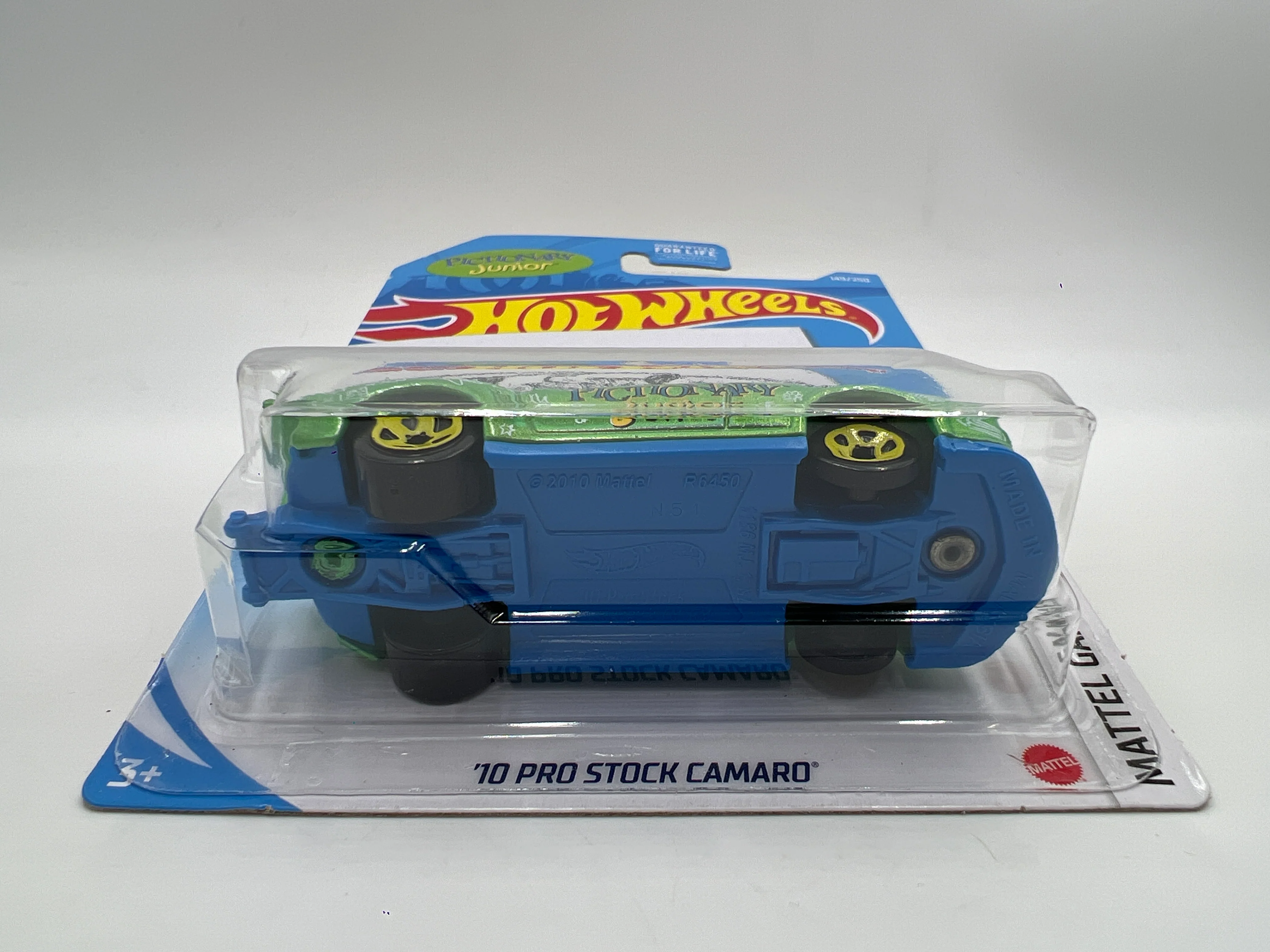 Hot Wheels Kroger Exclusive #149 10 Pro Stock Camaro Green Pictionary Jr Sketch Card W/Protector - Image 5
