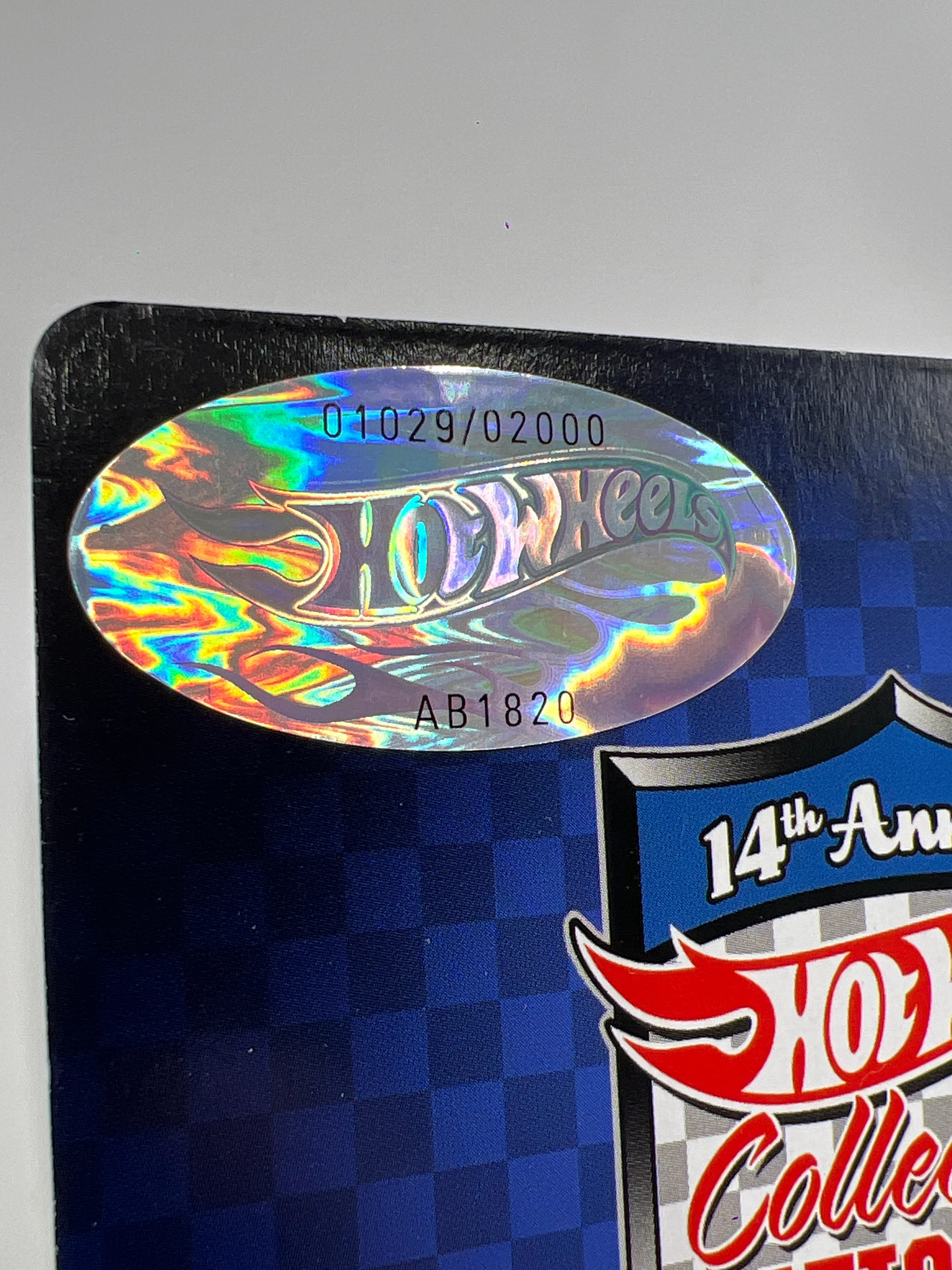 2014 Hot Wheels 14th Annual Collectors Nationals 1029/2000 Rodger Dodger Blue W/Protector - Image 7