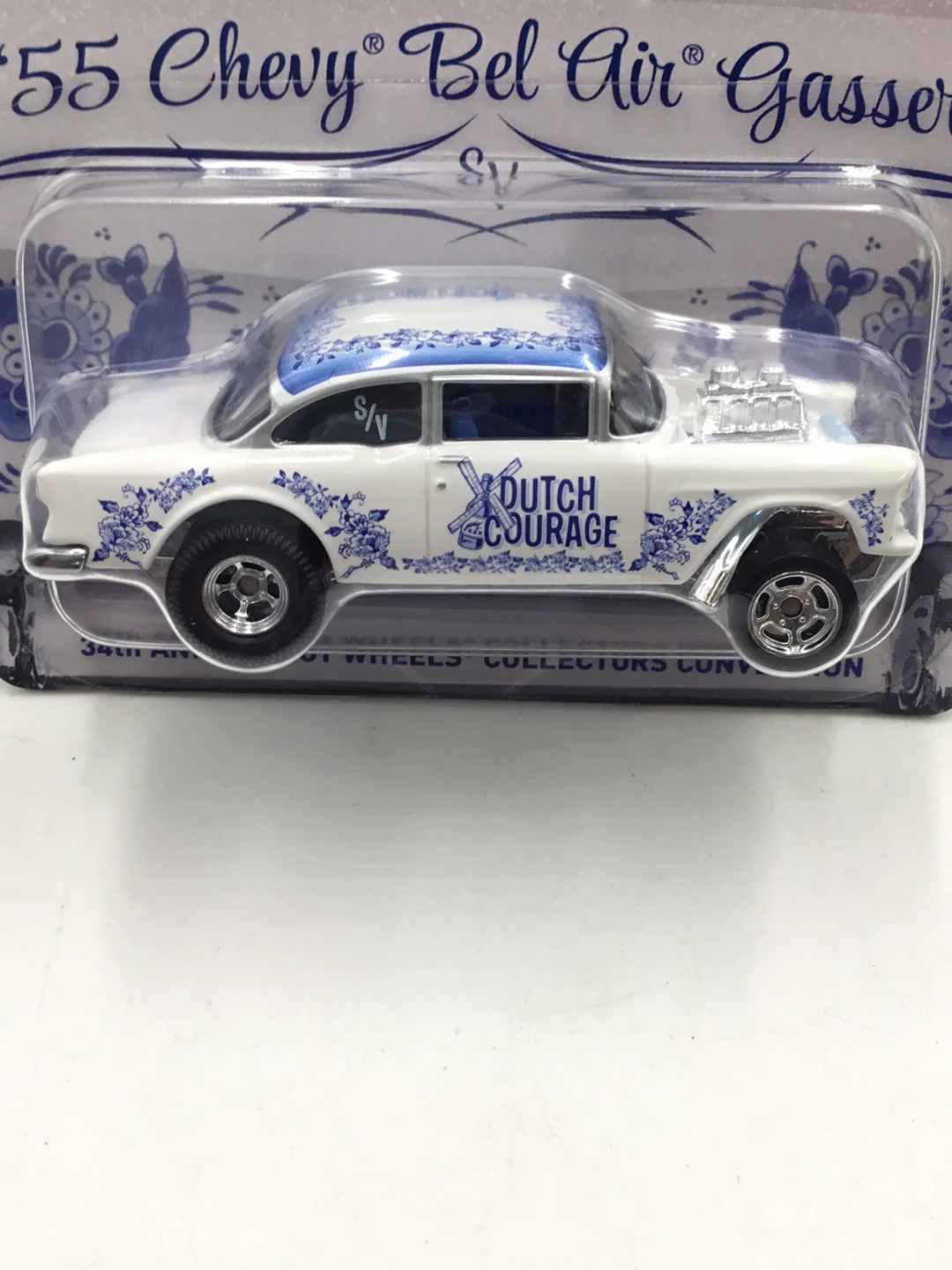 Hot wheels 1955 Chevy Gasser 2020 34nd annual Los Angeles collectors Convention  #5445 of 5500 - Image 2