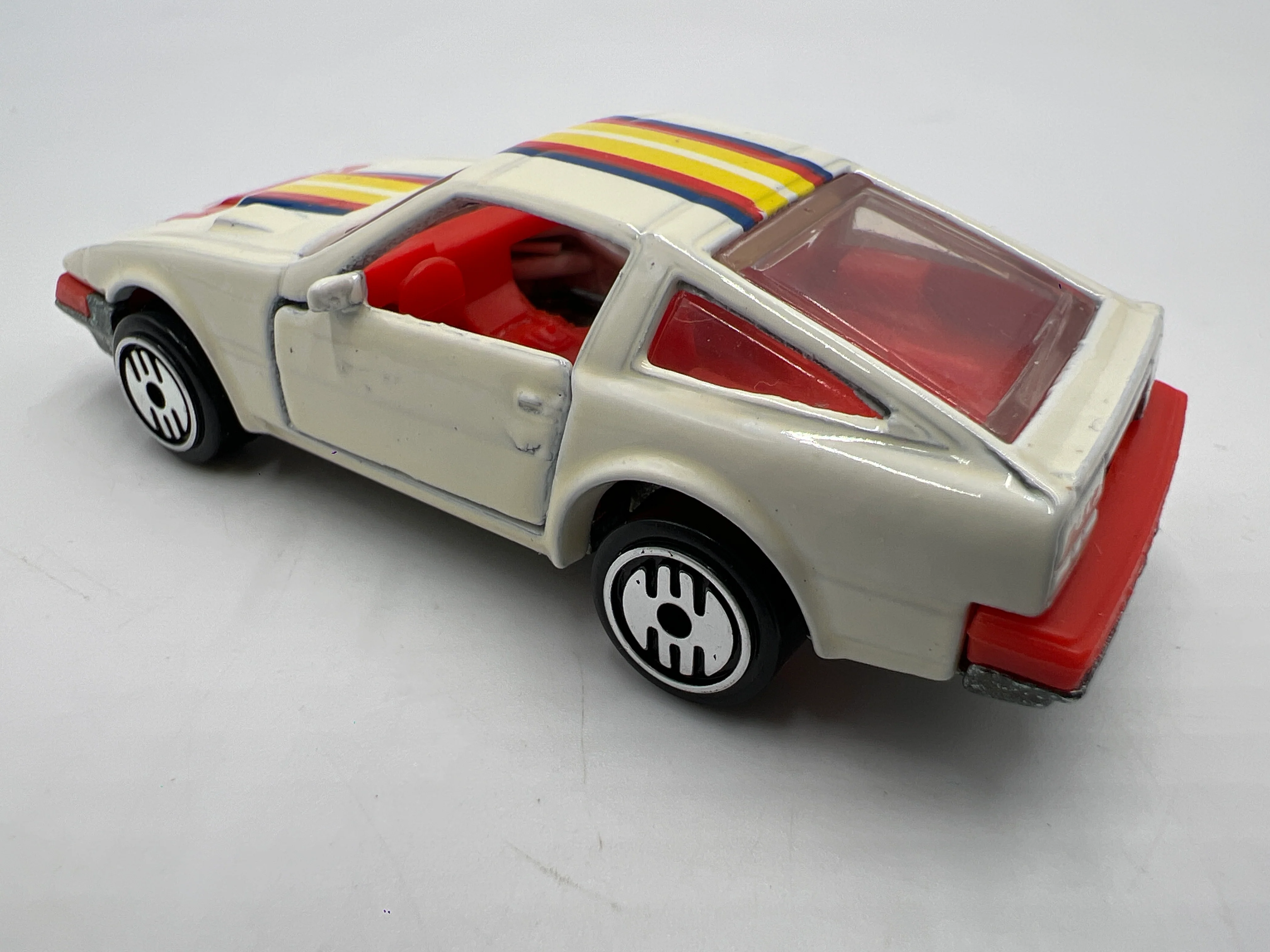 Hot Wheels 1991 Getty Promo Nissan 300ZX White Loose - Image 3