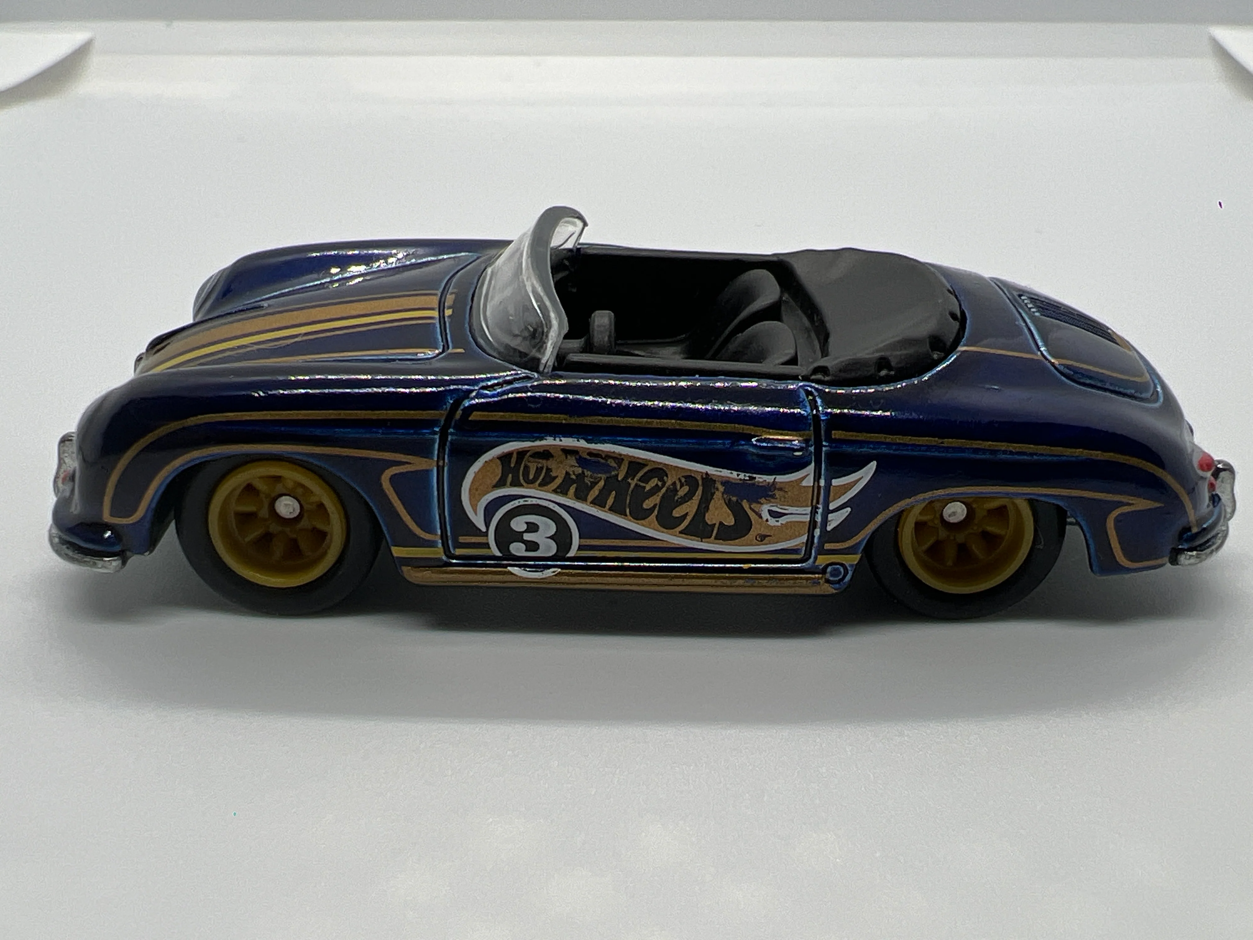 Hot Wheels RLC Mail In #3 Porsche 356 Speedster Blue Loose - Image 4
