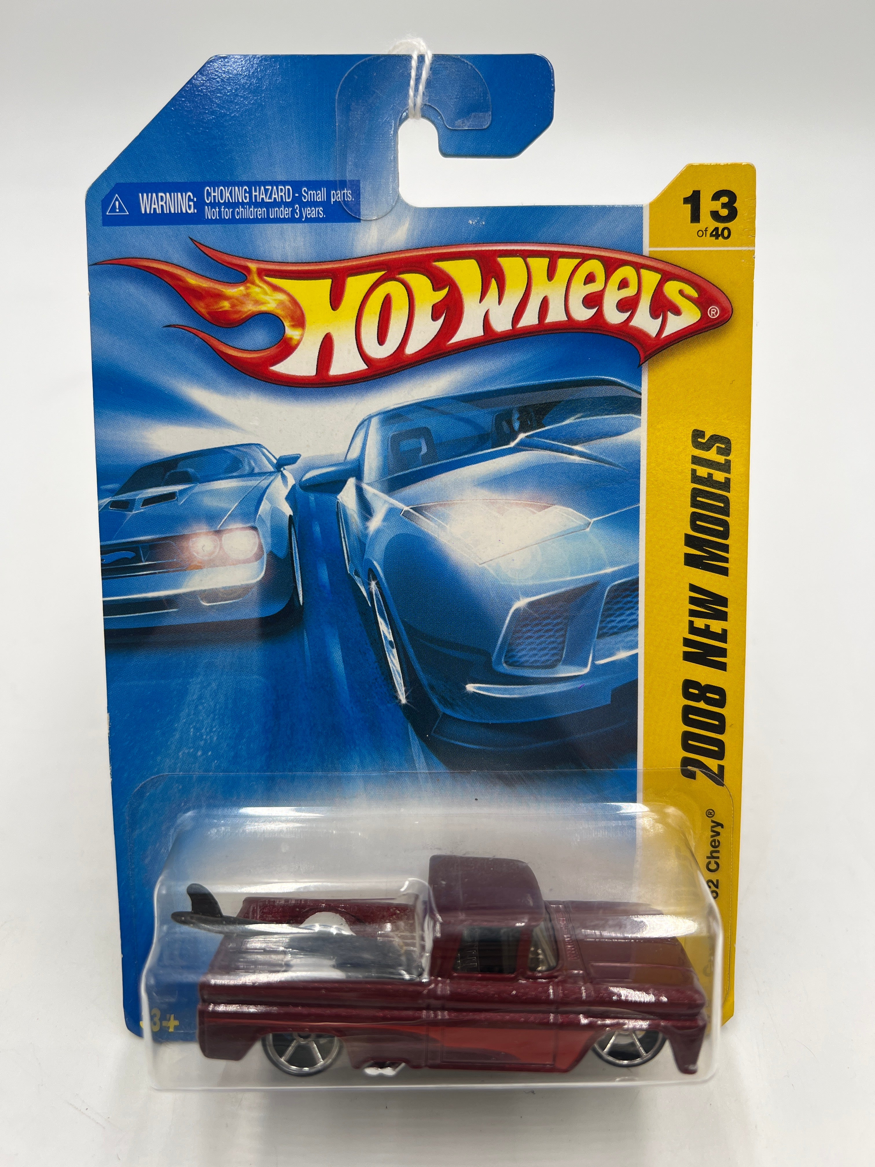 2008 Hot Wheels New Models #13 Custom 62 Chevy 18C - Image 2