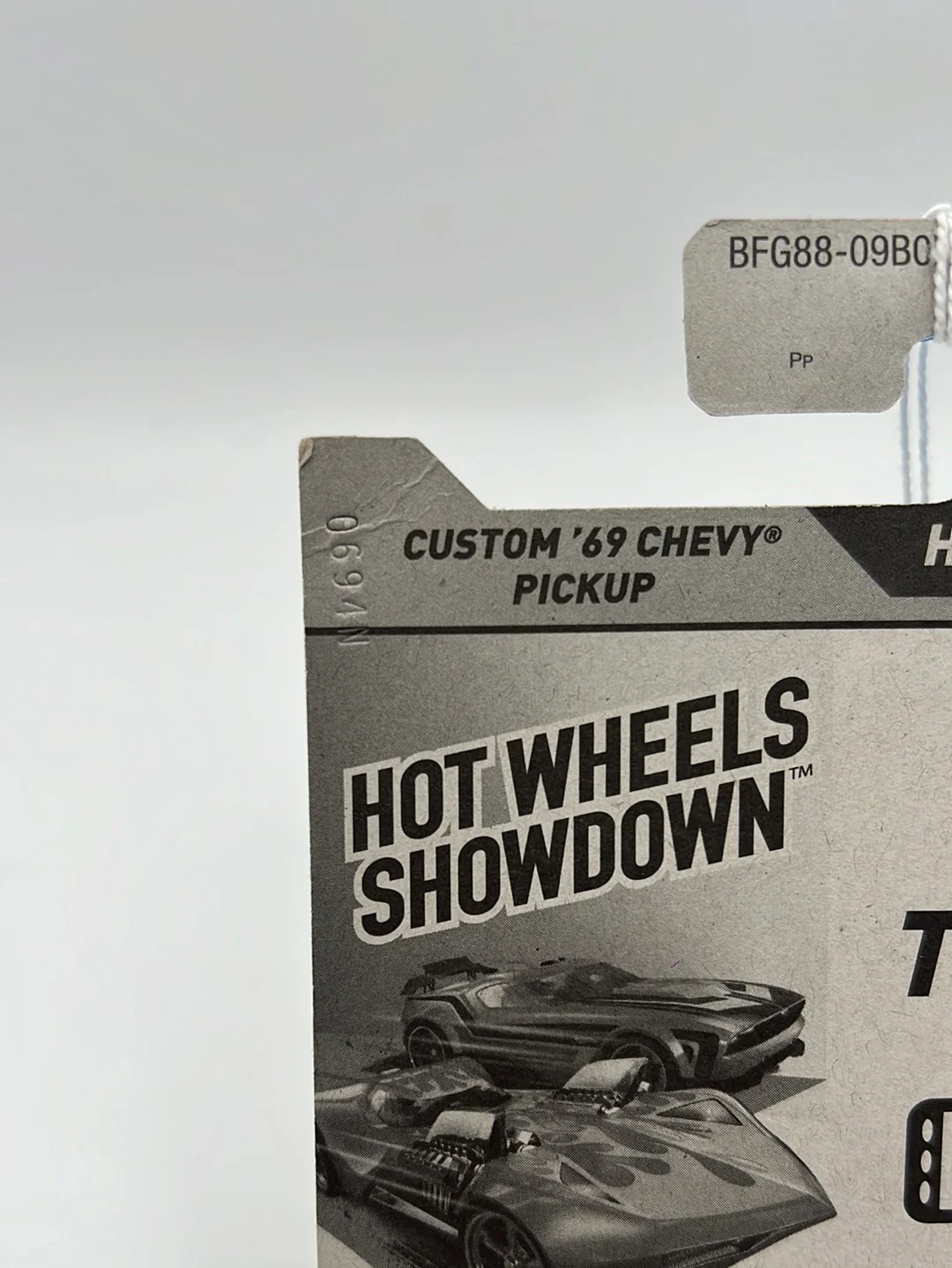 Hot Wheels 2014 HW Workshop Custom 69 Chevy Pickup Zamac #217 147C - Image 7