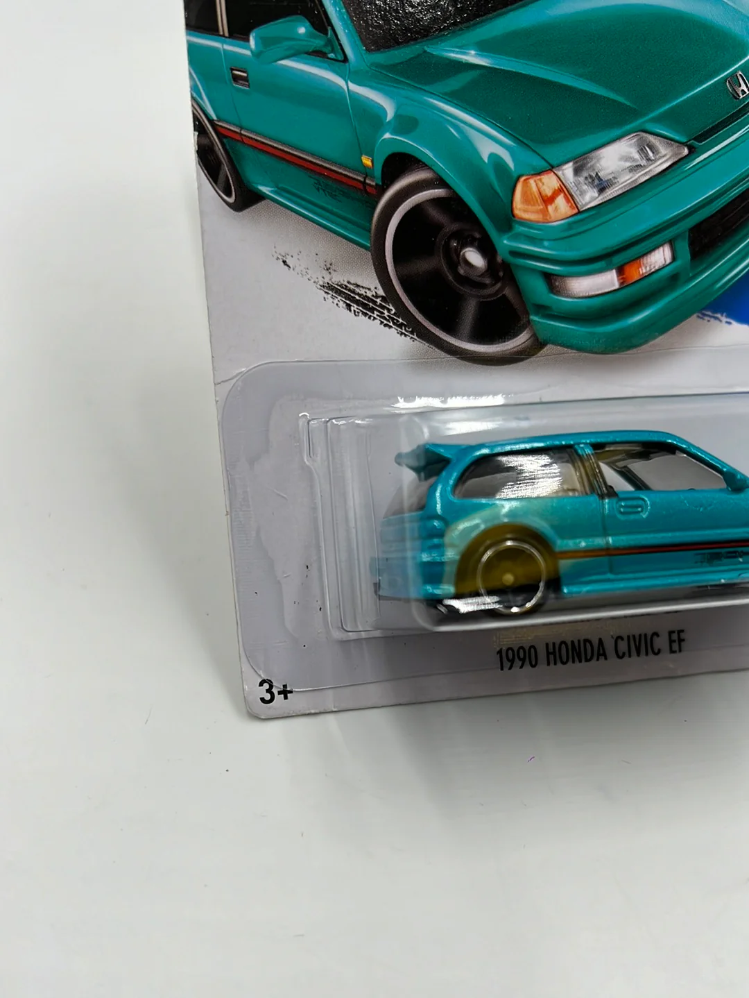 Hot Wheels 2014 HW City 1990 Honda Civic EF #30 *Bad Card* - Image 5