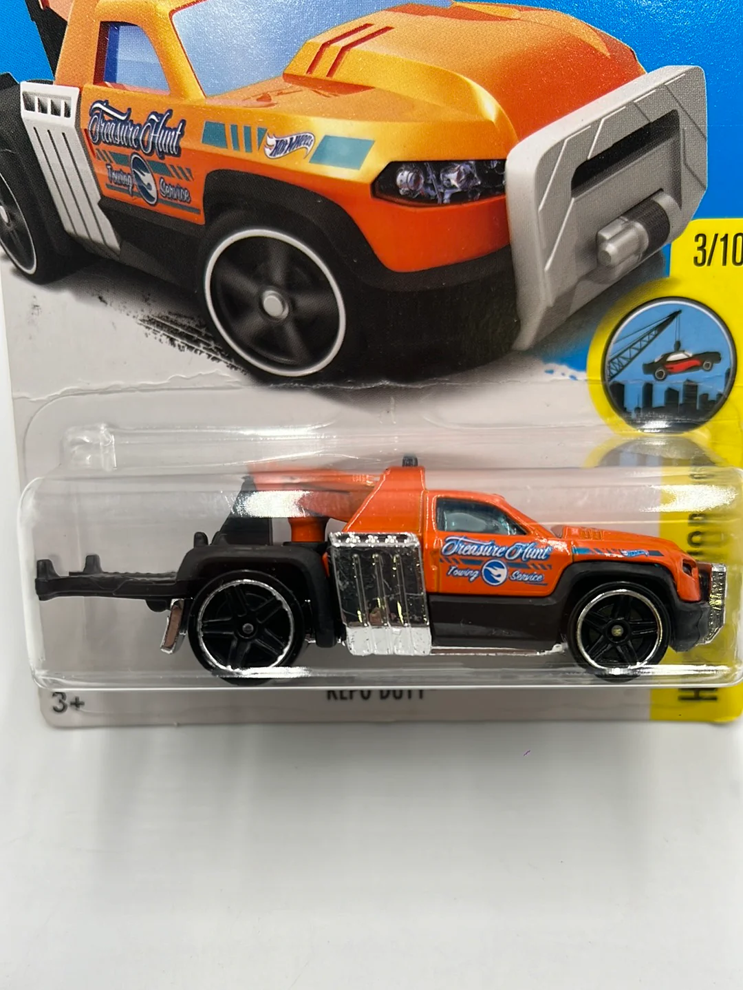 Hot Wheels 2016 Treasure Hunt Repo Duty #168 277E - Image 3
