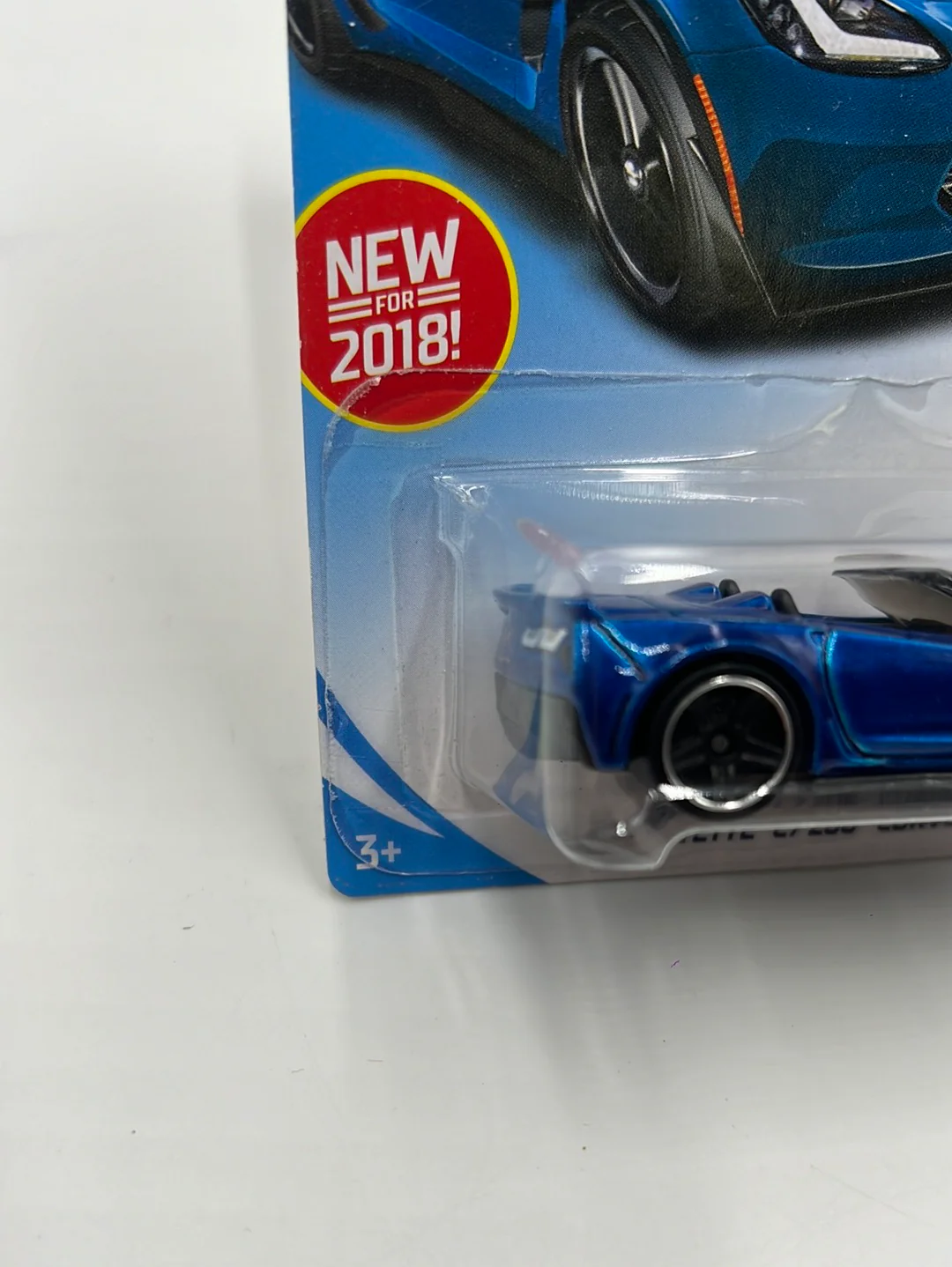 2018 Hot Wheels  #5 Corvette C7 Z06 Convertible 1C - Image 4