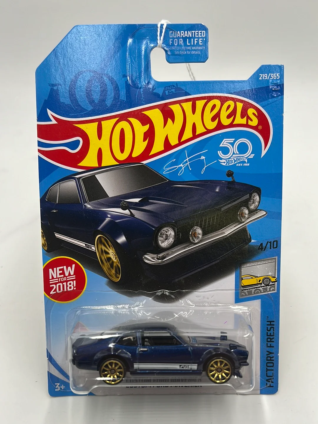 Hot Wheels 2018 #219 Custom Ford Maverick 35B - Image 2