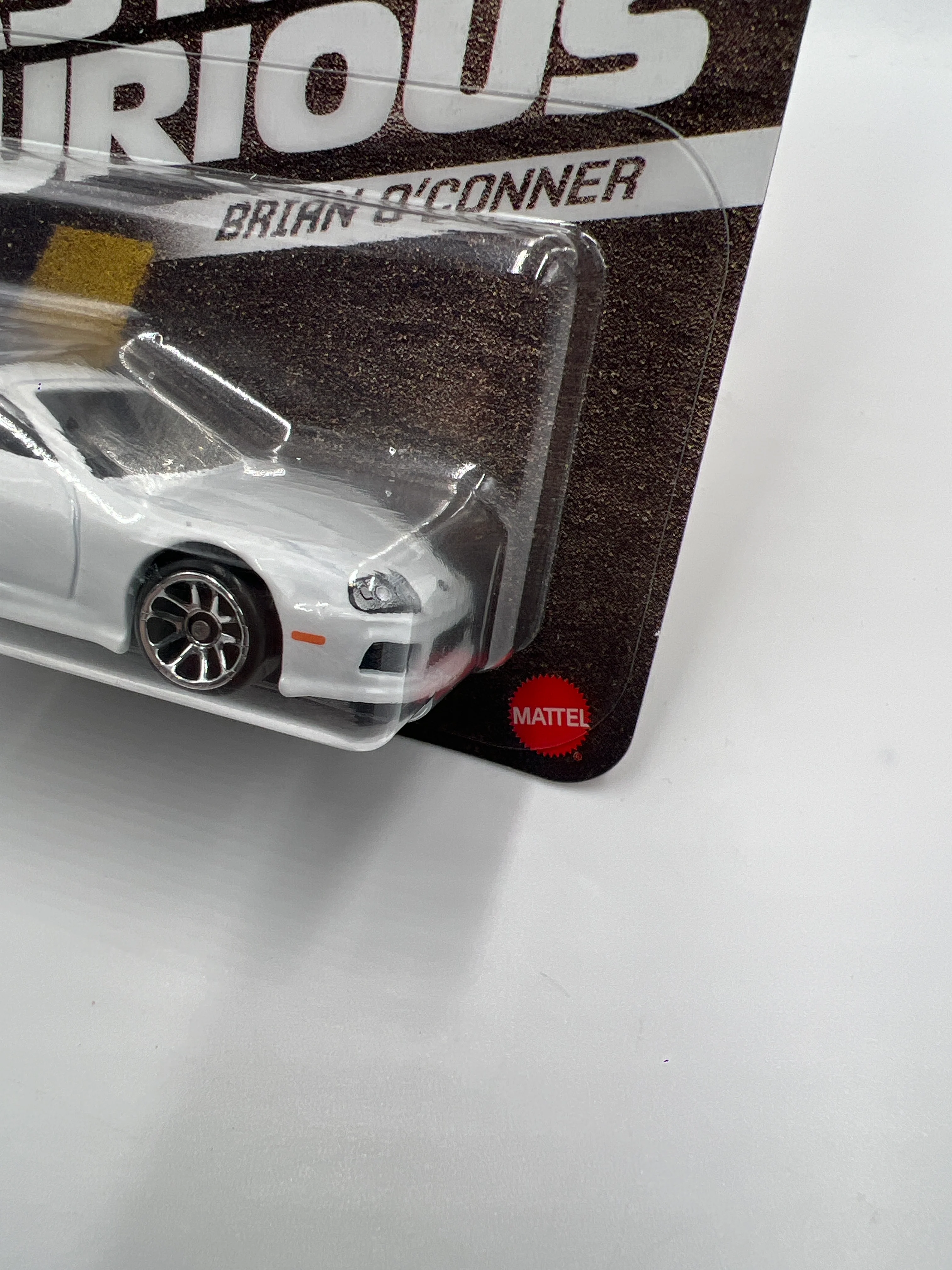 Hot Wheels Silver Series Fast & Furious Brian O’Conner #5 Toyota Supra White 69A - Image 4