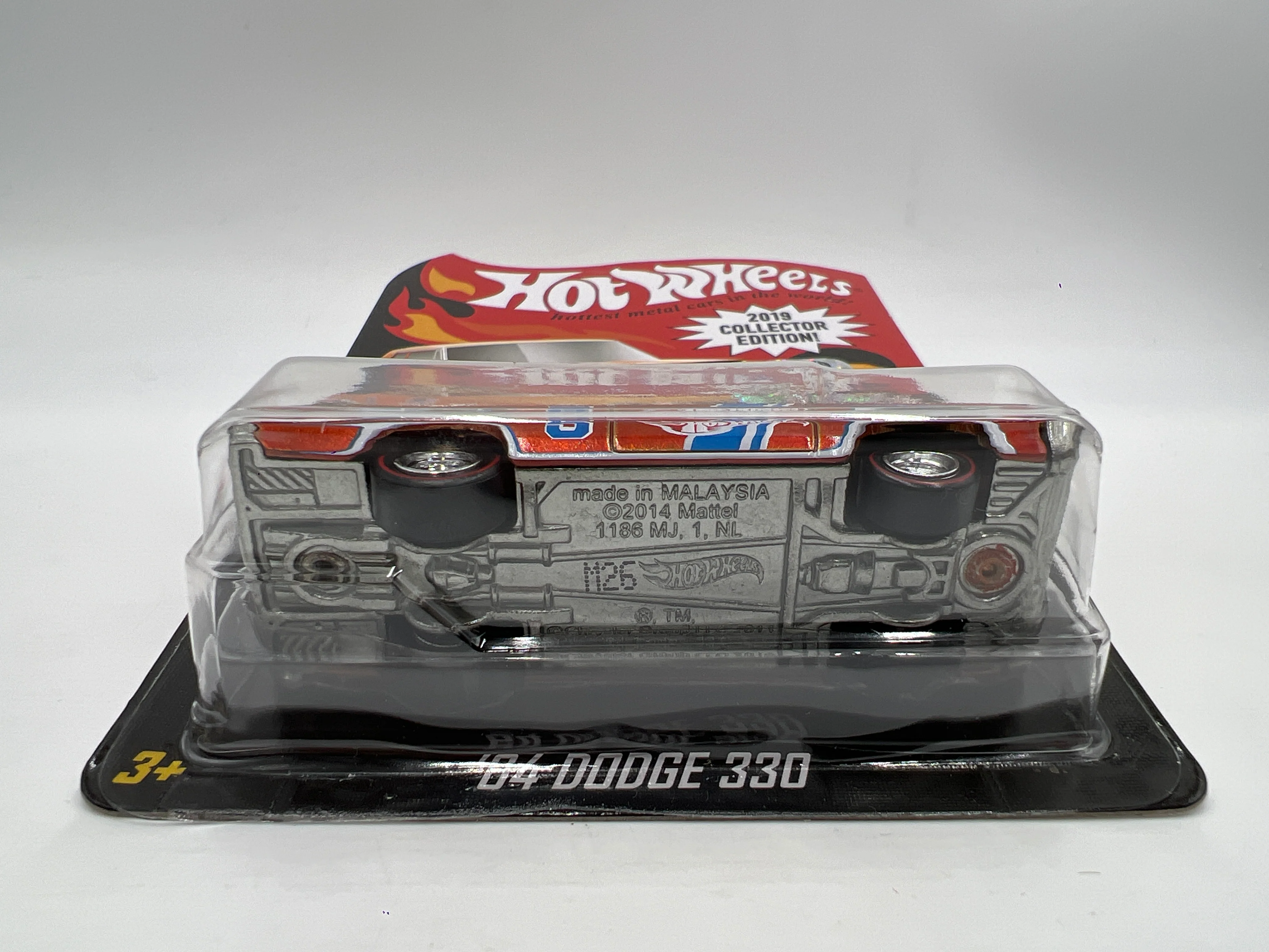 2019 Hot Wheels Factory Sealed Collectors Edition Mail In #5 64 Dodge 330 Orange W/Protector - Image 5